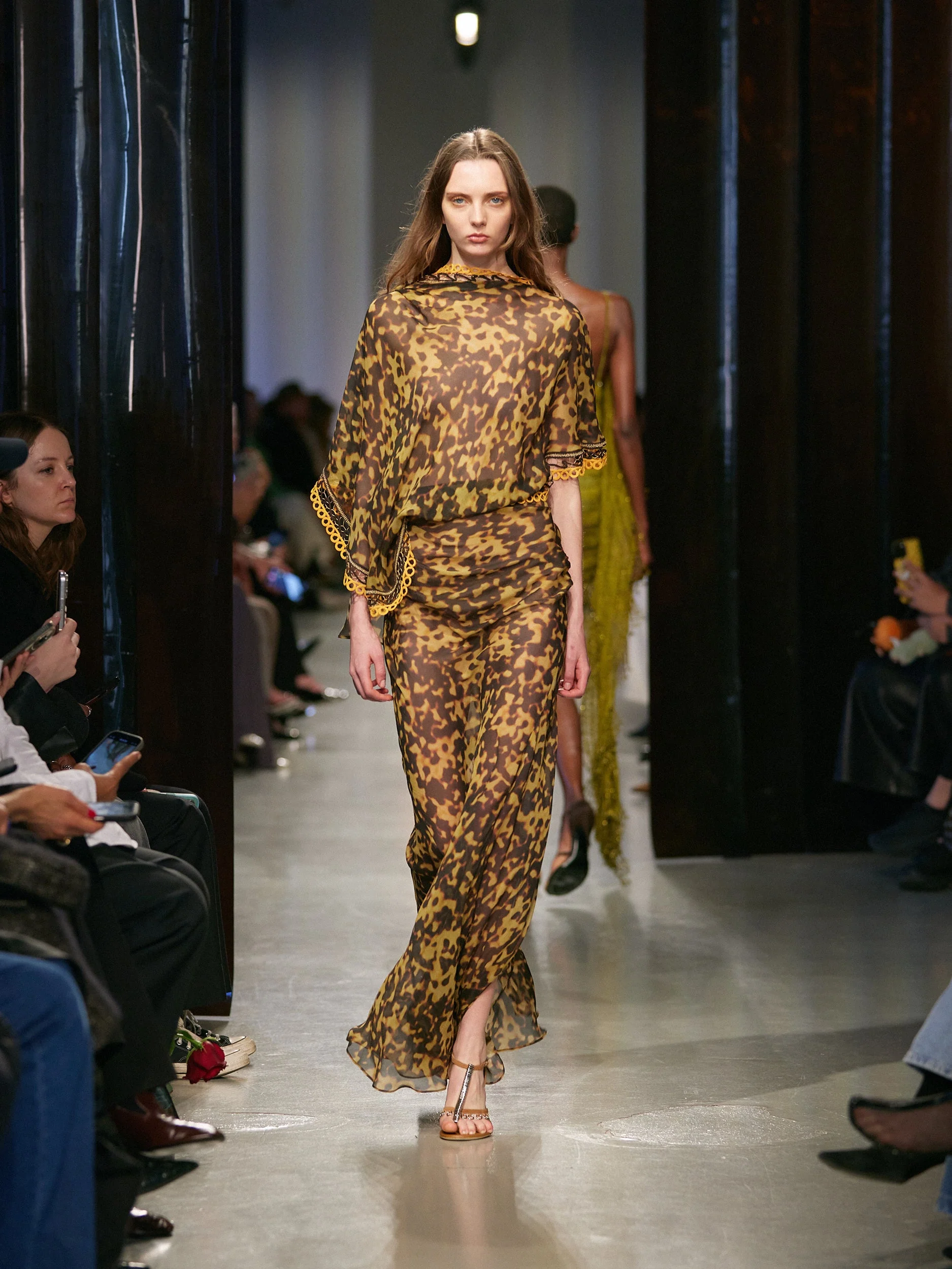 Christopher Esber - Roule Trimmed Backless Drape Dress - Image 2