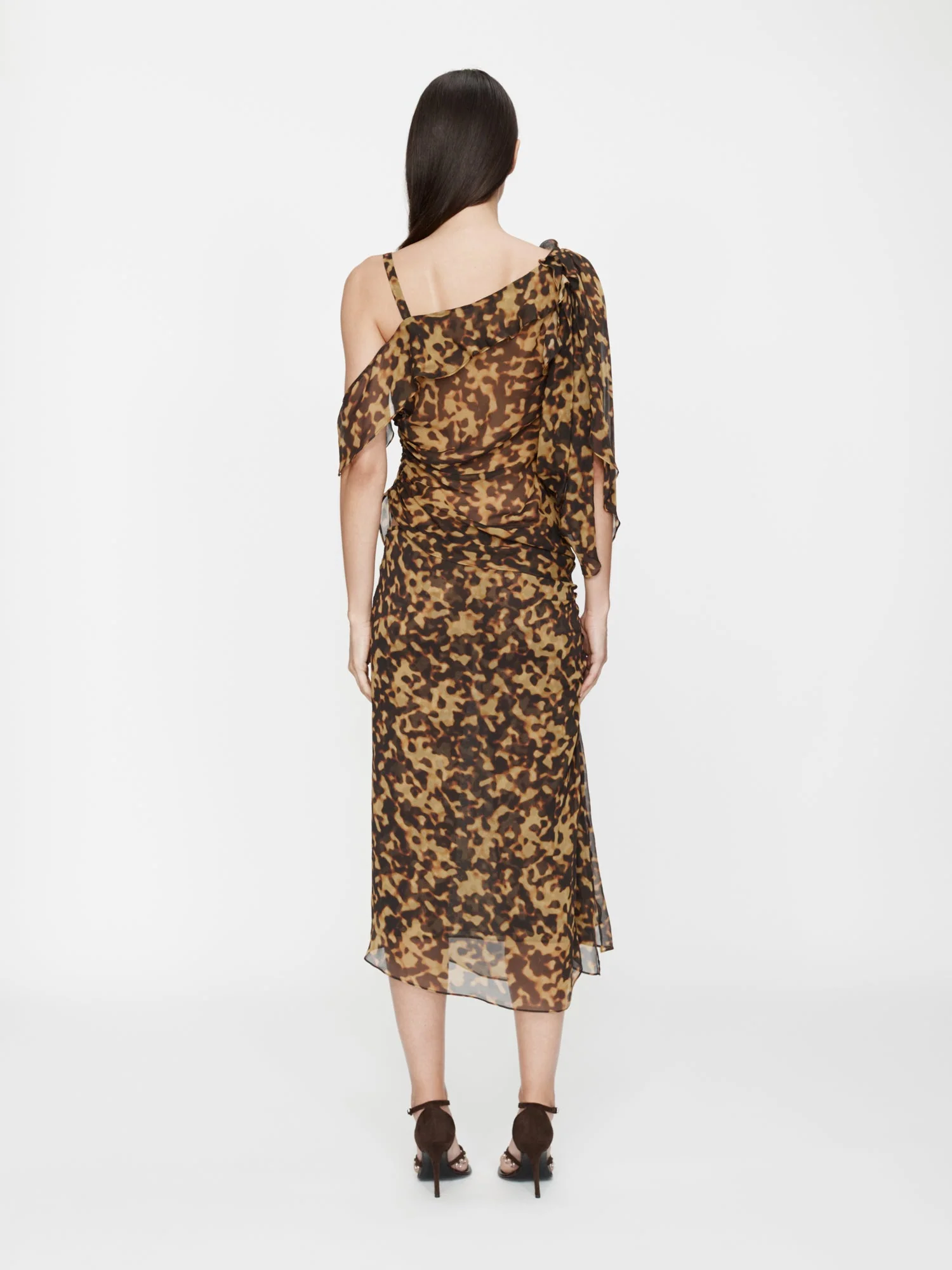 Christopher Esber - Roule Trimmed Silk Drape Top - Image 5