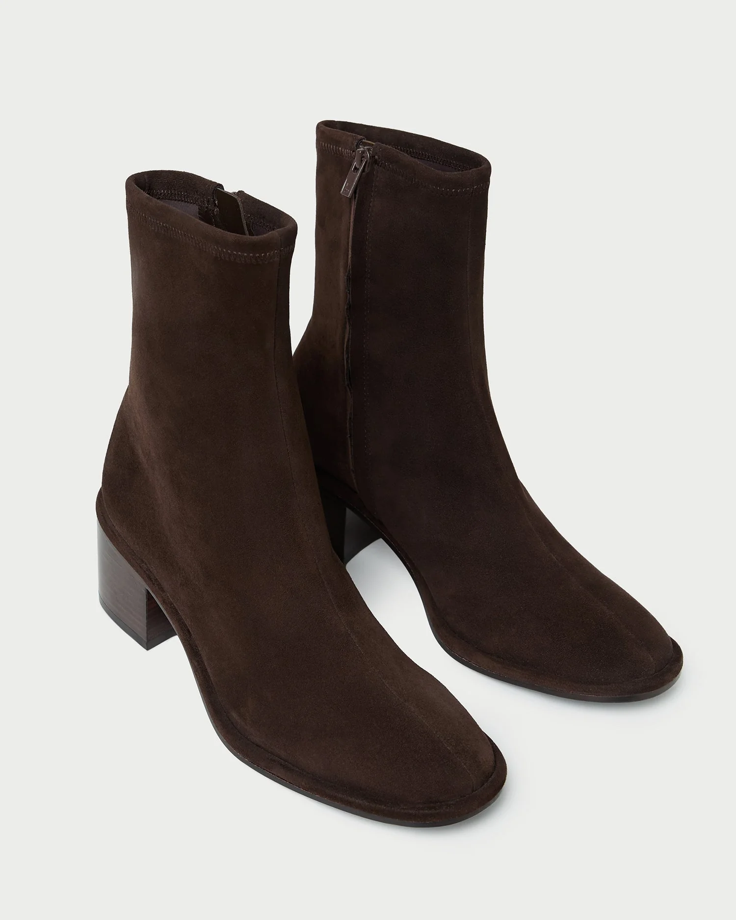 Loeffler Randall - Roxy Brown Suede Ankle Bootie - Image 3