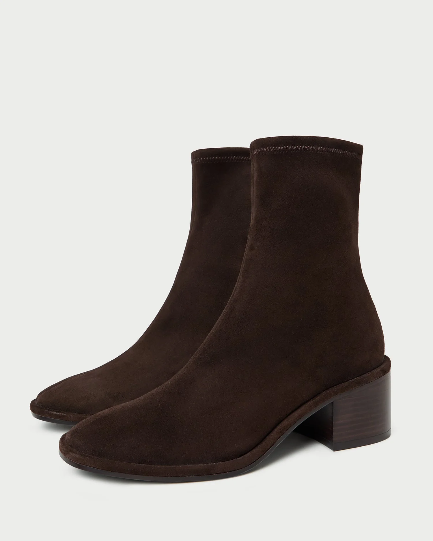 Loeffler Randall - Roxy Brown Suede Ankle Bootie - Image 4