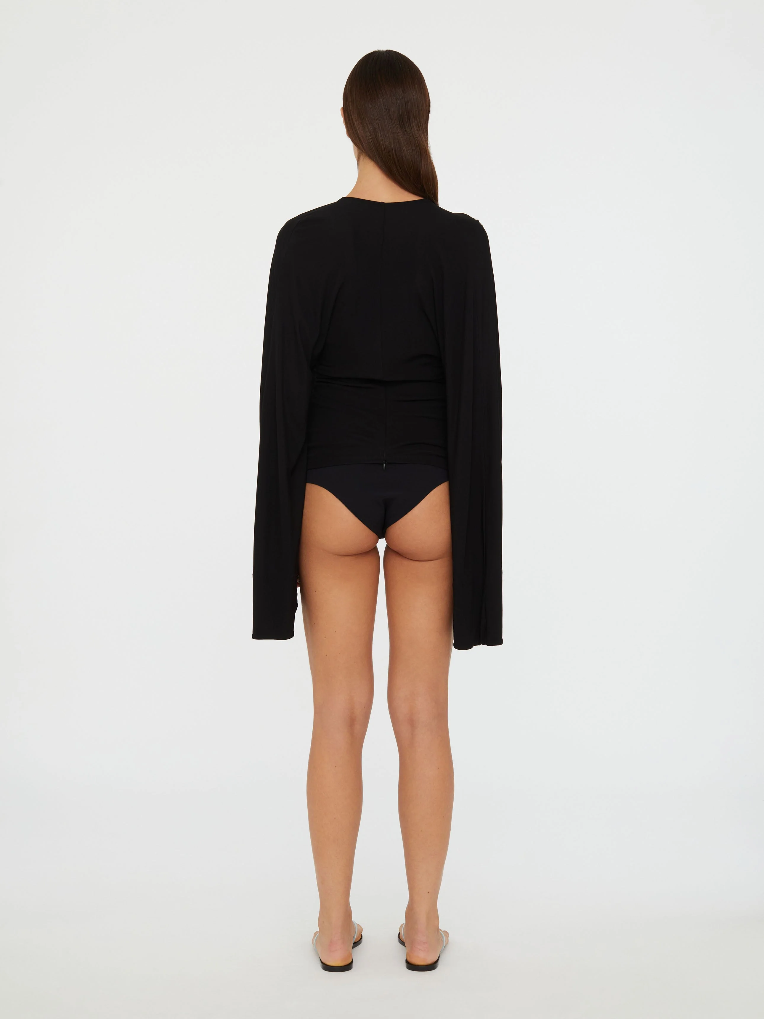 Christopher Esber - Ruched Crescent Side Brief - Image 6