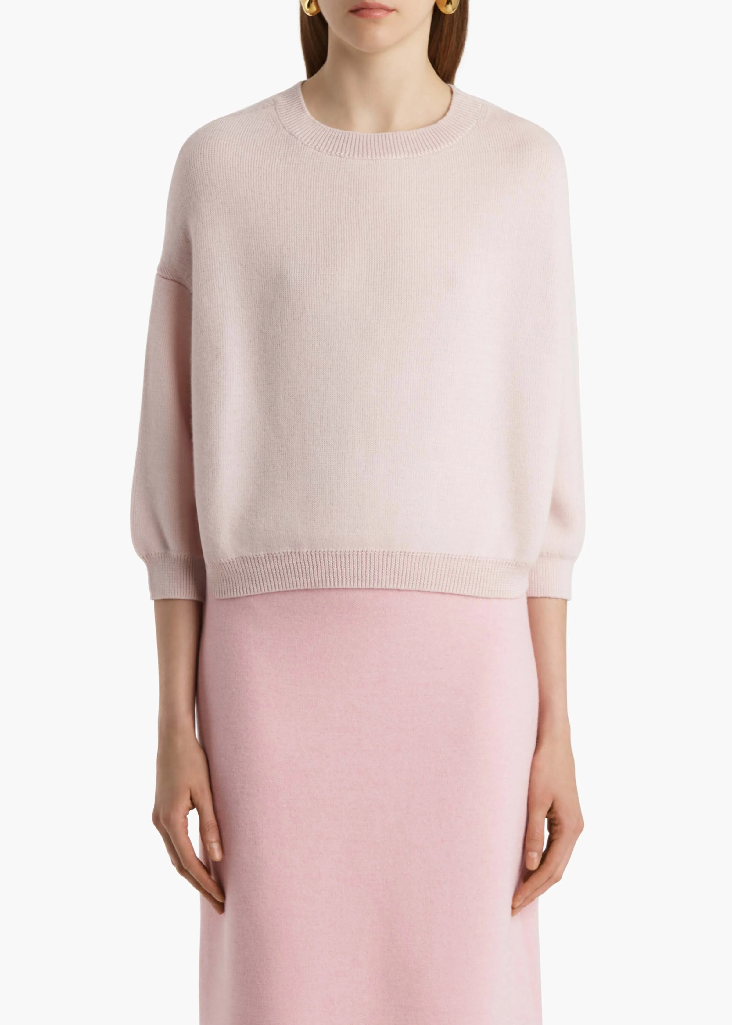 Khaite - Sabina Sweater in Blush - Image 10