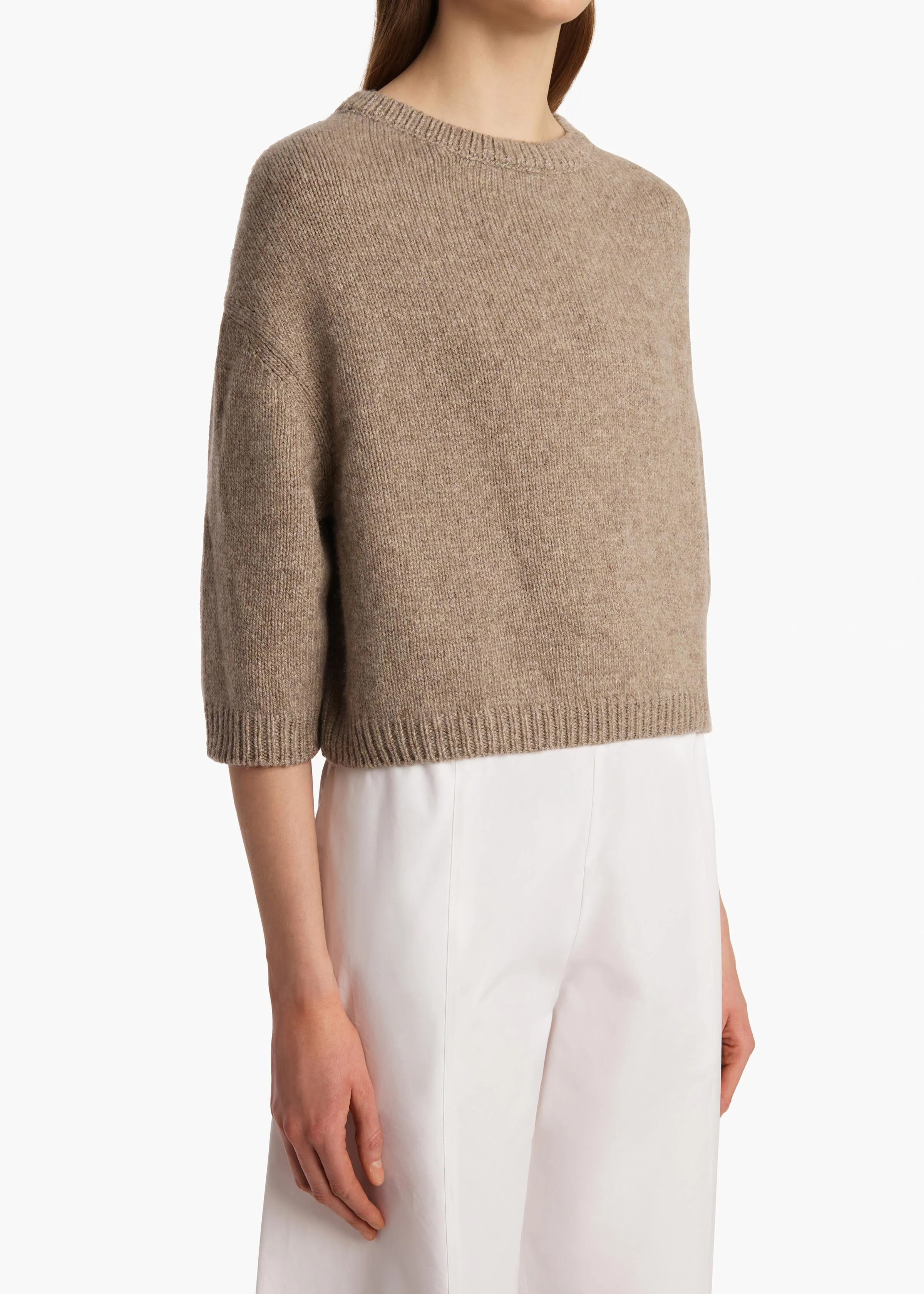 Khaite - Sabina Sweater in Sepia - Image 12