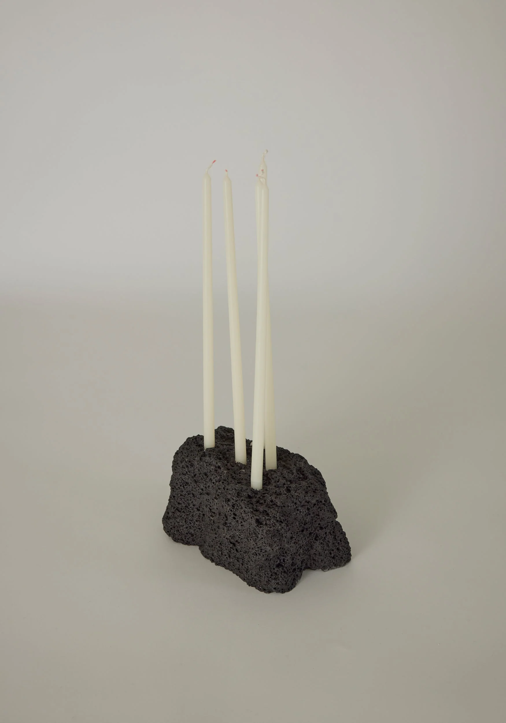 ROHE - Sculptural Stone Candle Holder - Image 3