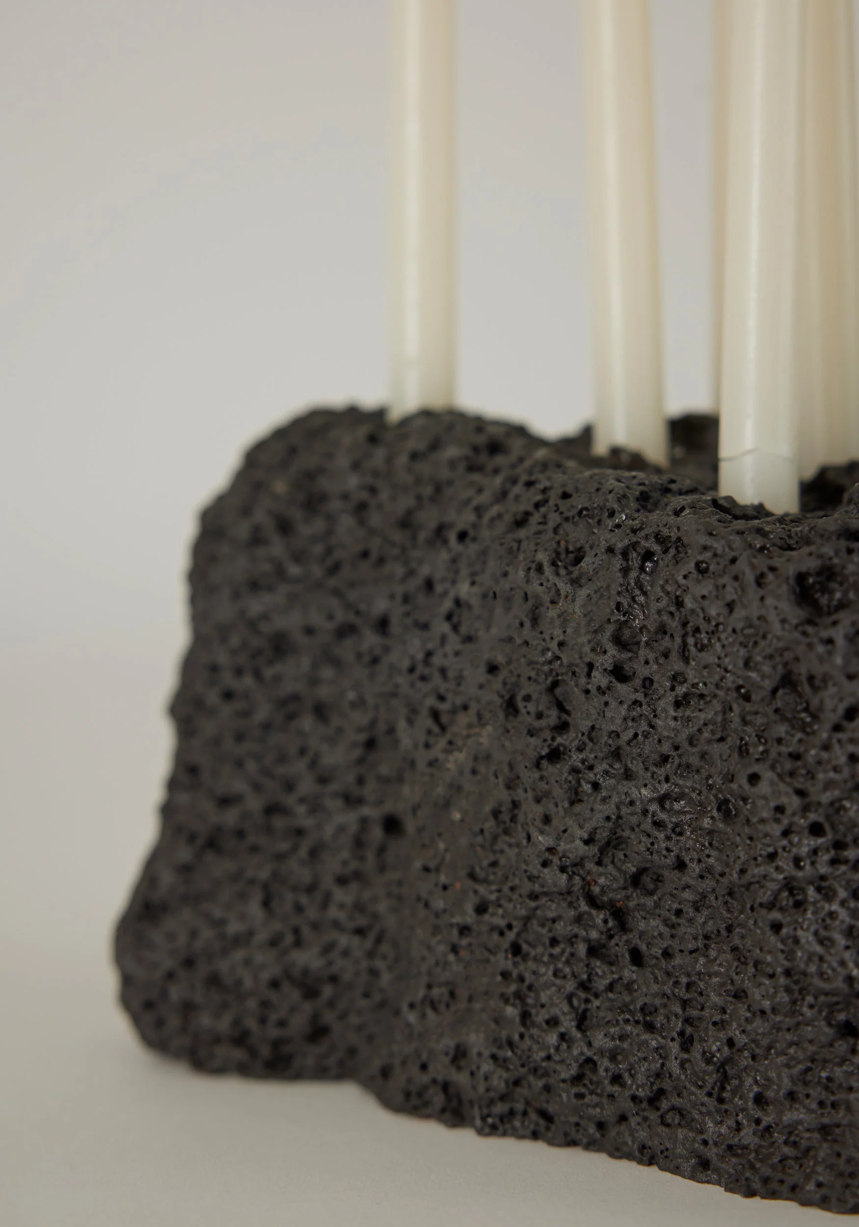 ROHE - Sculptural Stone Candle Holder - Image 4