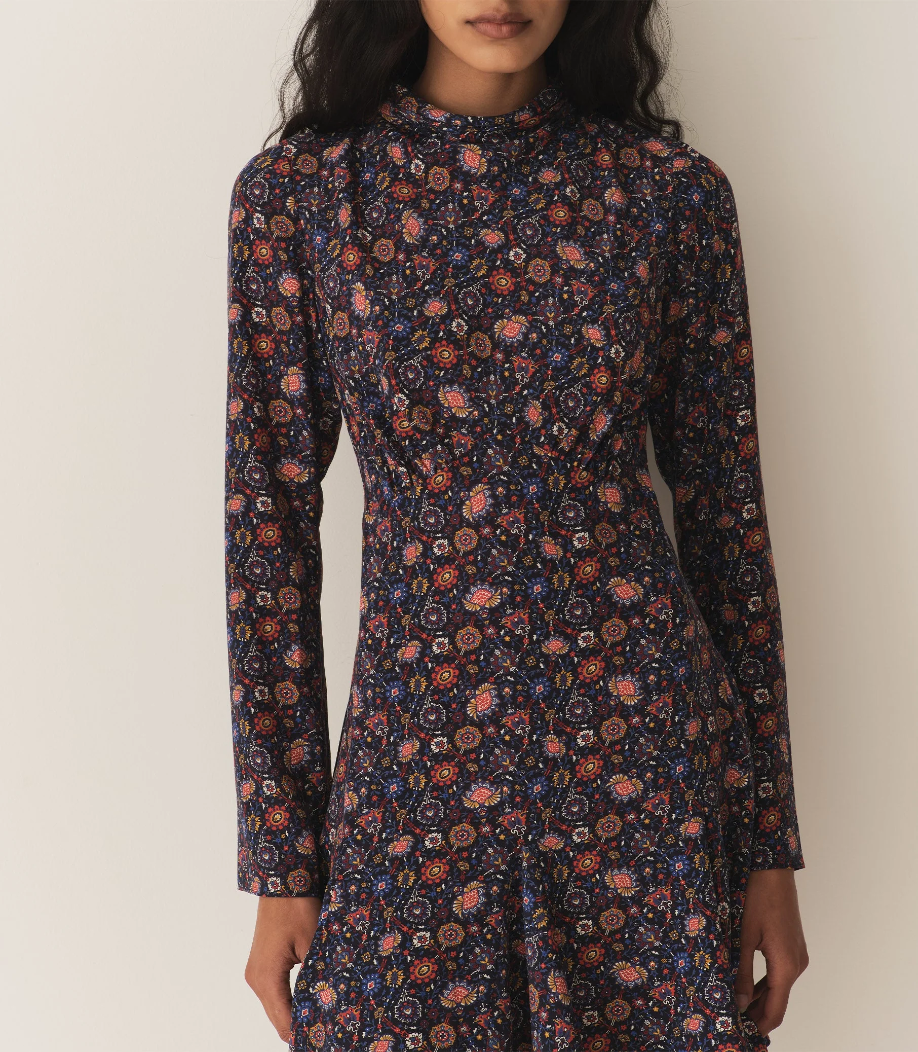 DÔEN - SELENA DRESS -- MIDNIGHT RIVIERA MEDALLION - Image 2