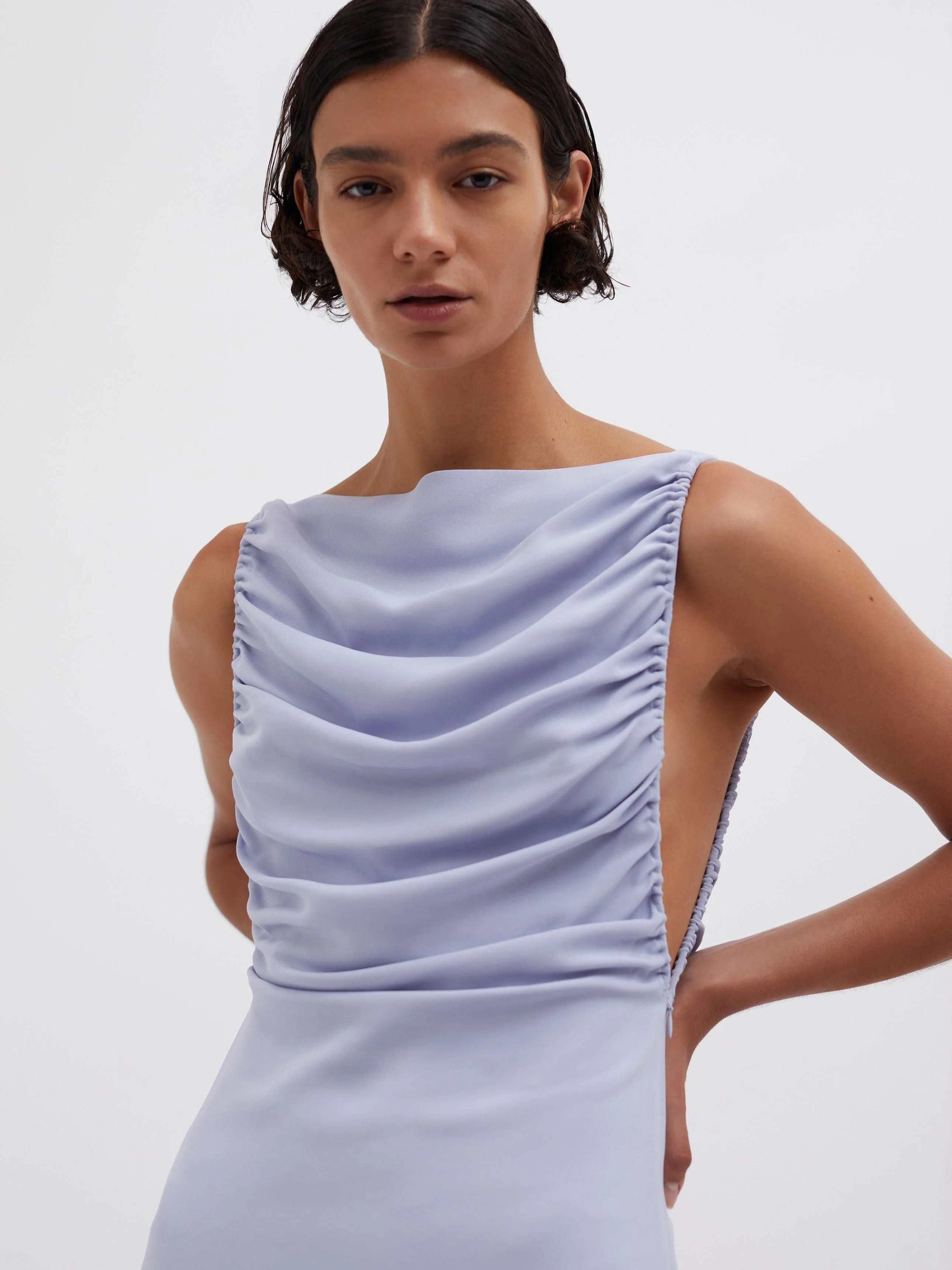Christopher Esber - Seren Ruched Column Dress - Image 2