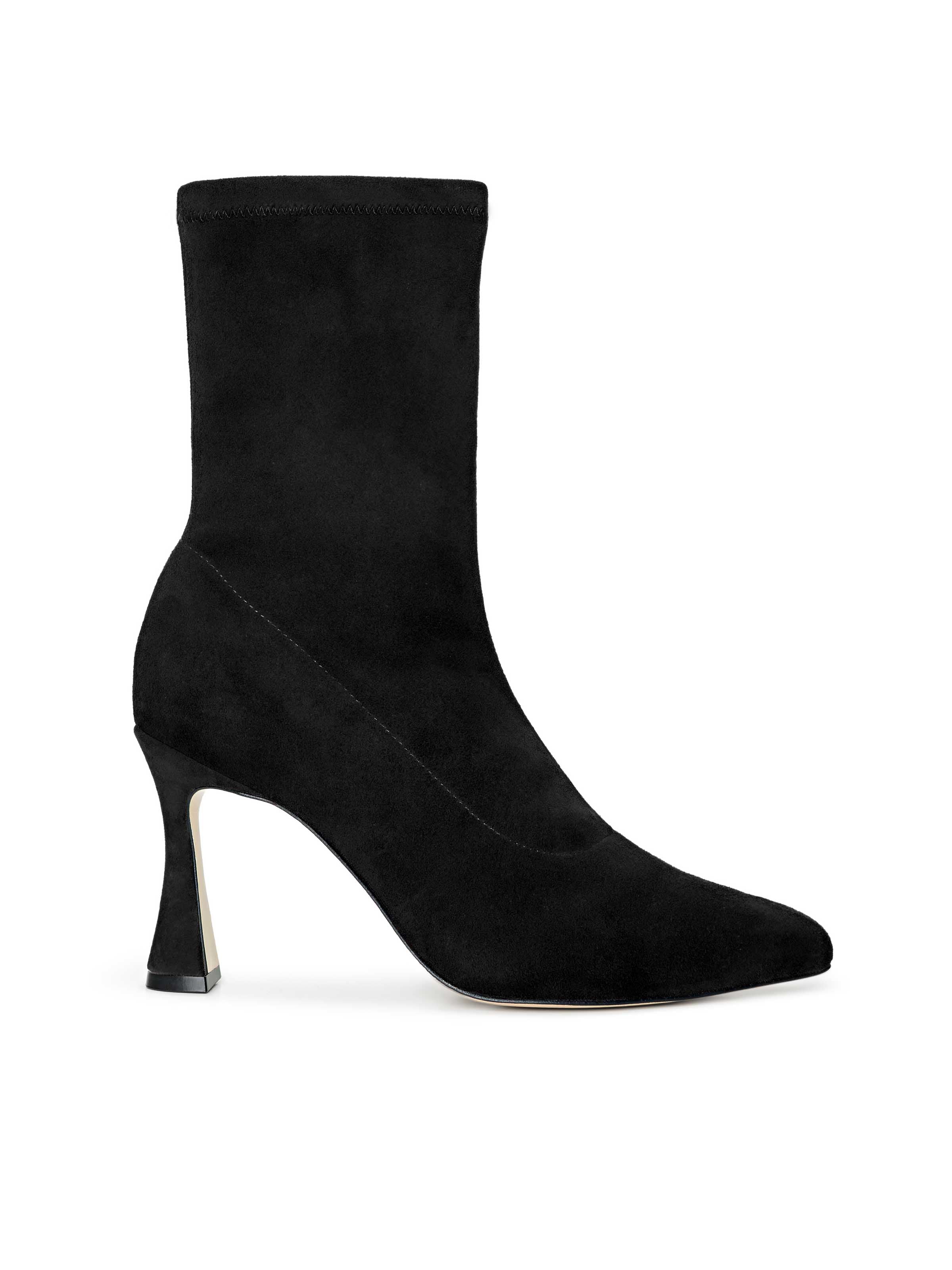 L'AGENCE - Severine Stretch - Suede Boot - Image 11