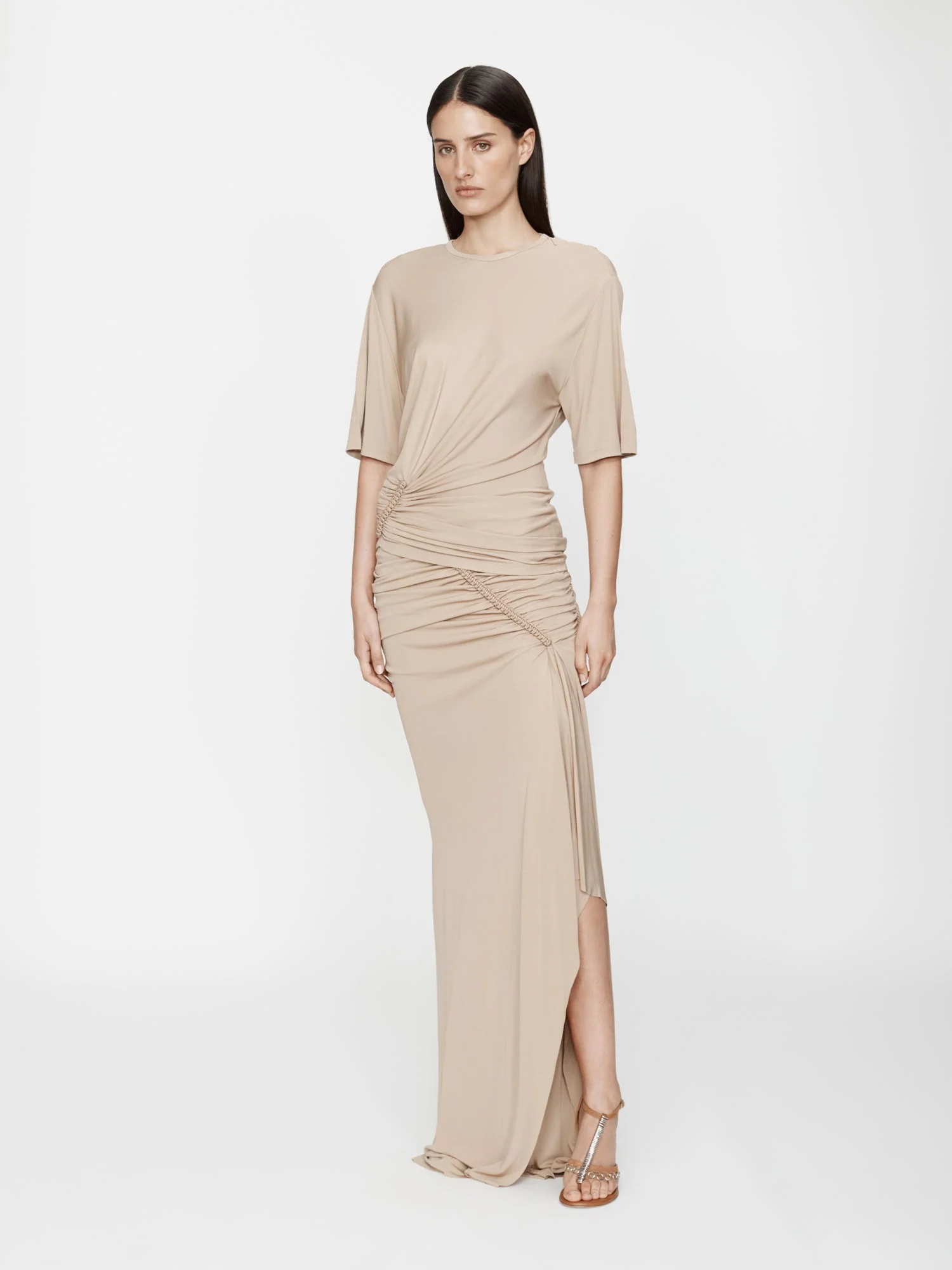 Christopher Esber - Shibari Jersey Ruche Skirt