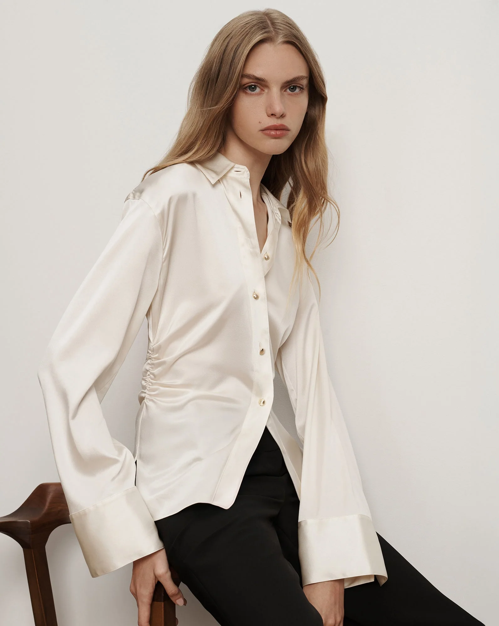 Veronica Beard - Shiona Stretch - Silk Blouse