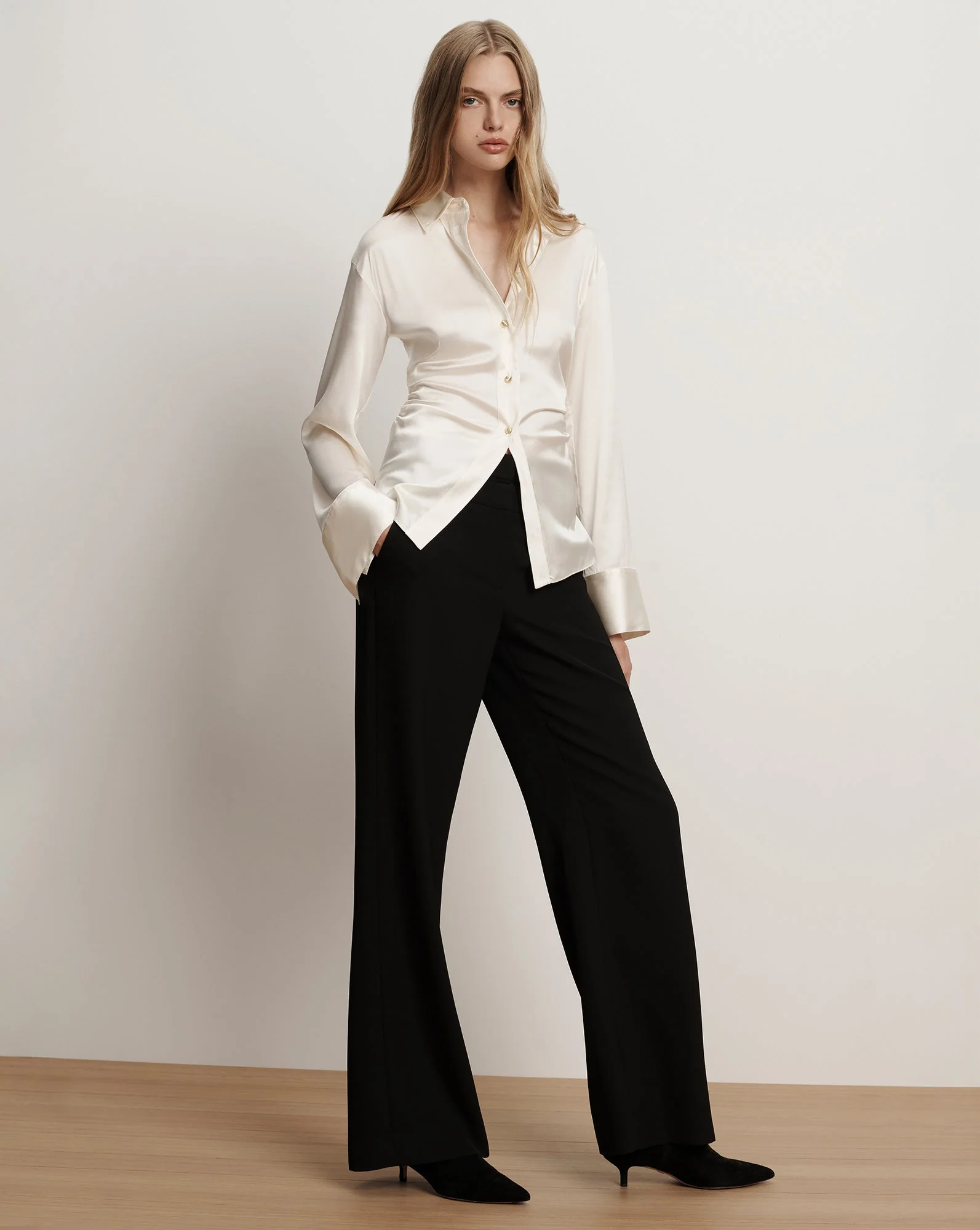 Veronica Beard - Shiona Stretch - Silk Blouse - Image 2