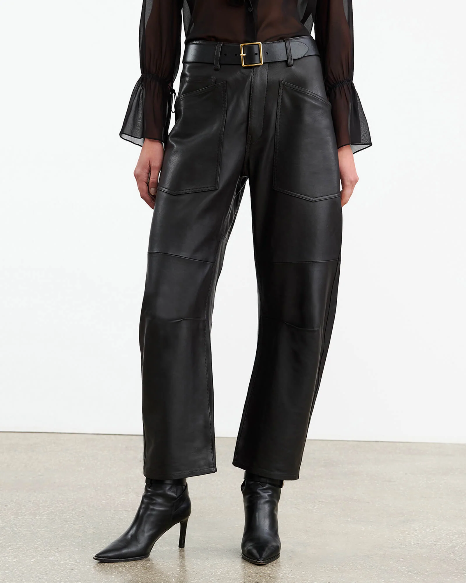 Nili Lotan - SHON LEATHER PANT - Image 4