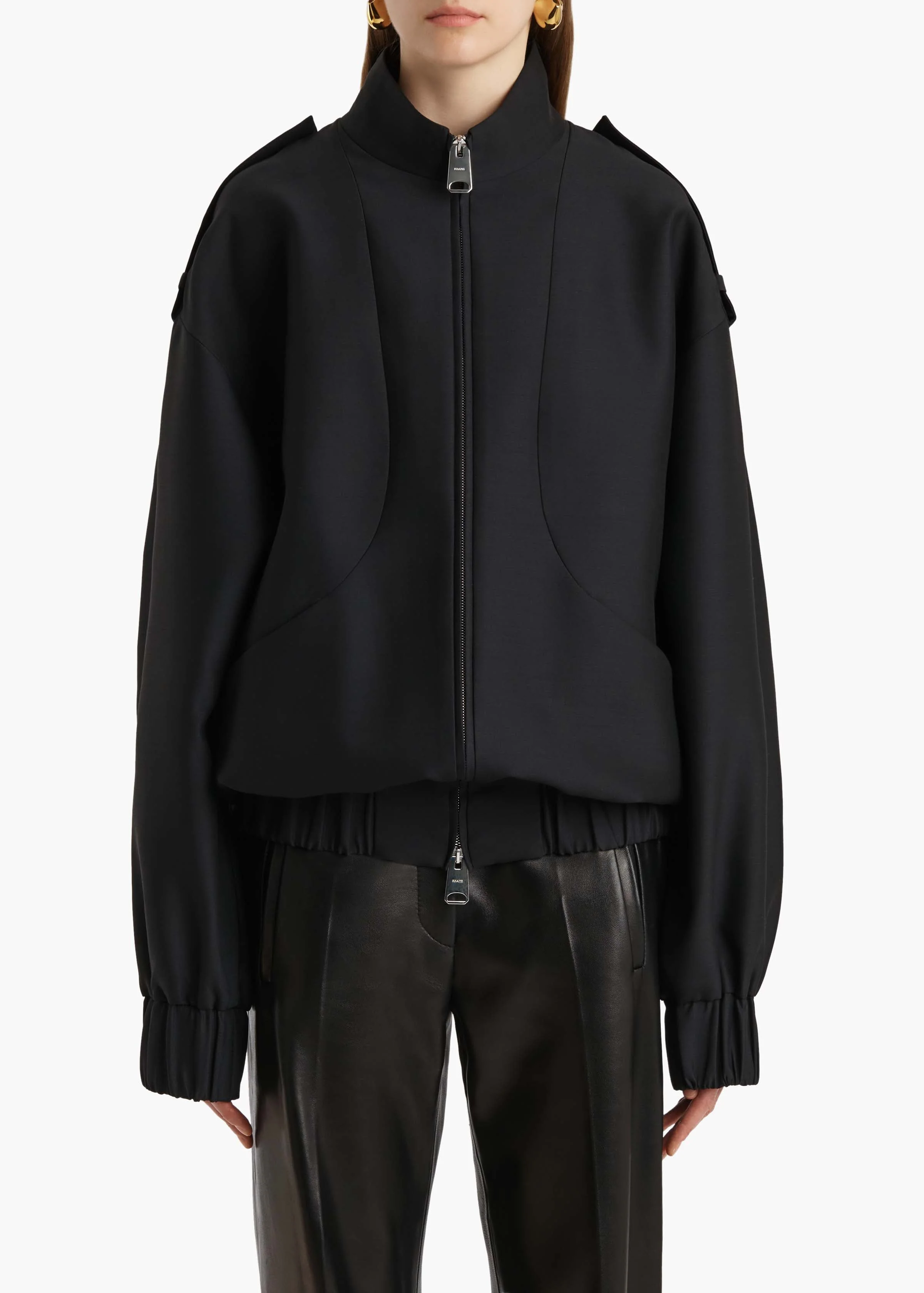 Khaite - Sigi Jacket in Black - Image 3