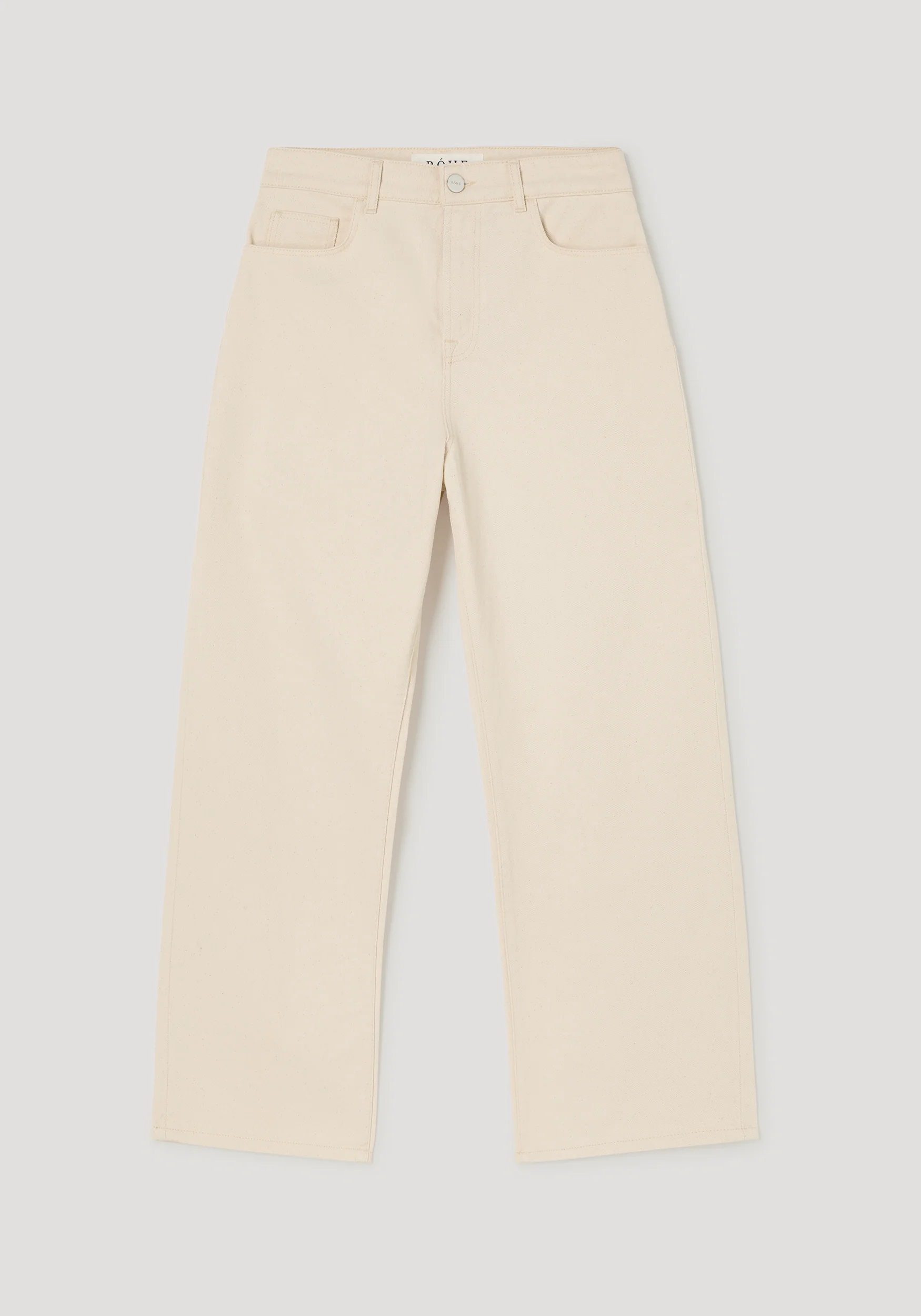 ROHE - Baggy fit denim | ecru - Image 5