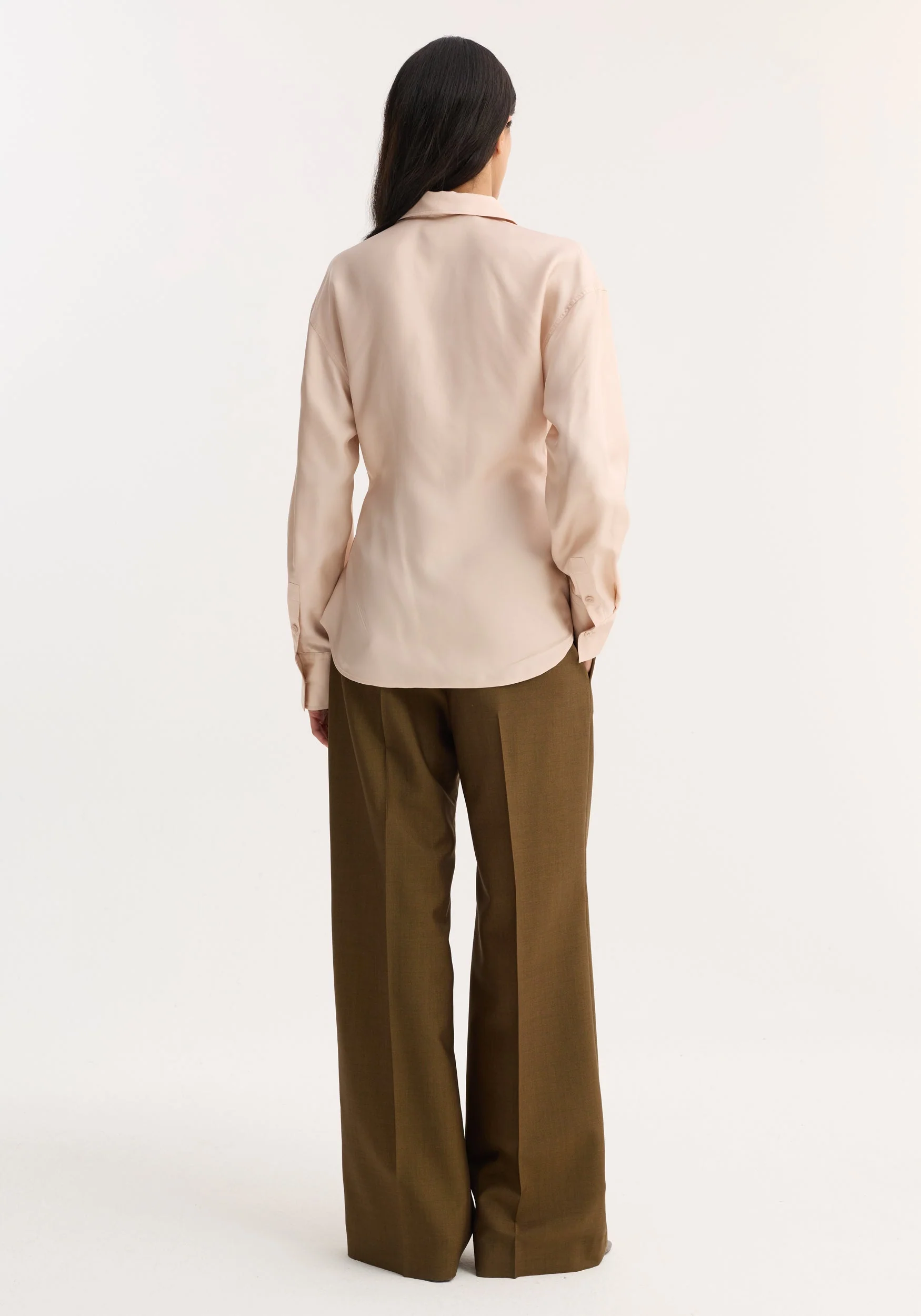 ROHE - Silk shaped shirt | rose - Image 5