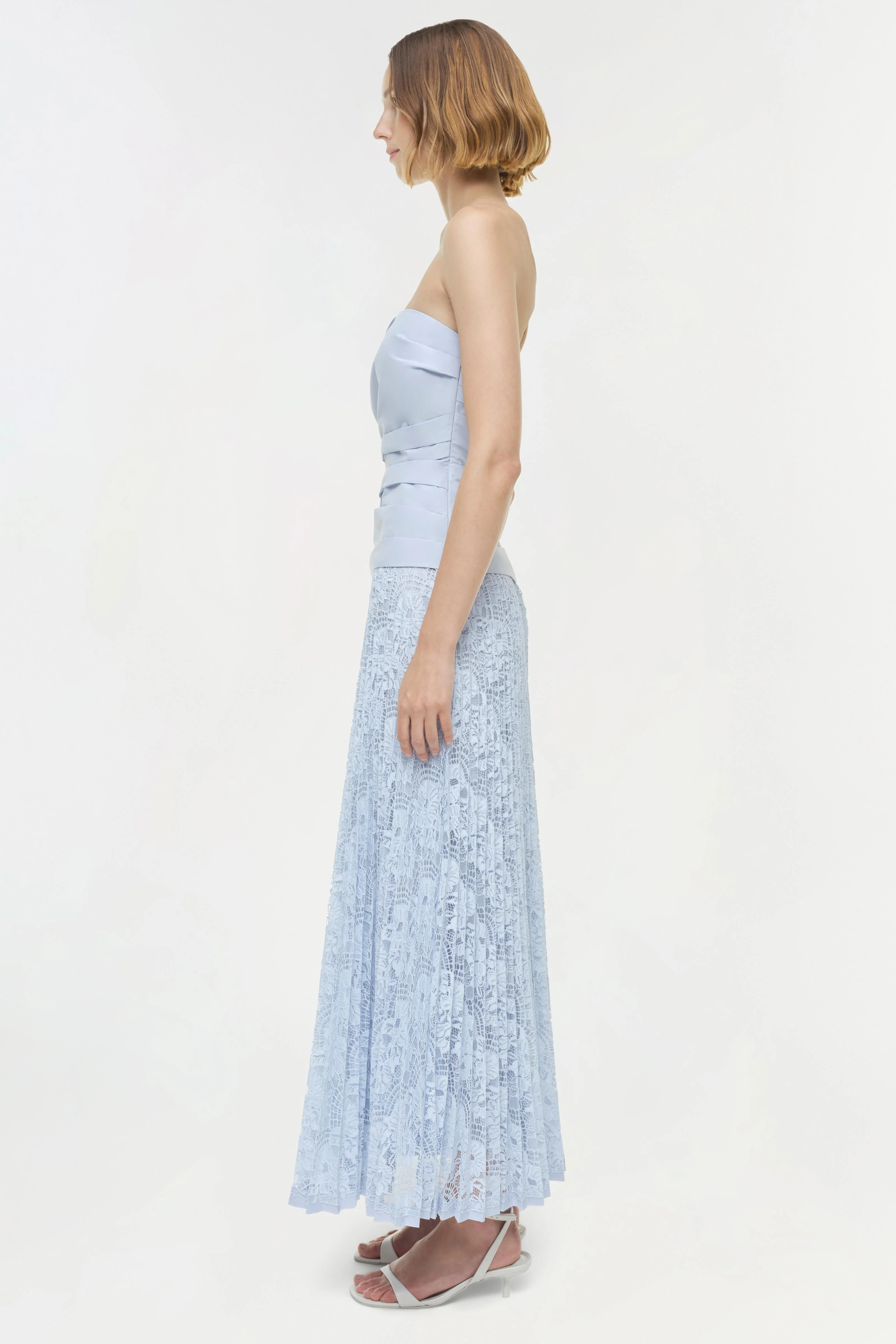 Simkhai - Annalise Cotton Lace Midi Dress - Image 4