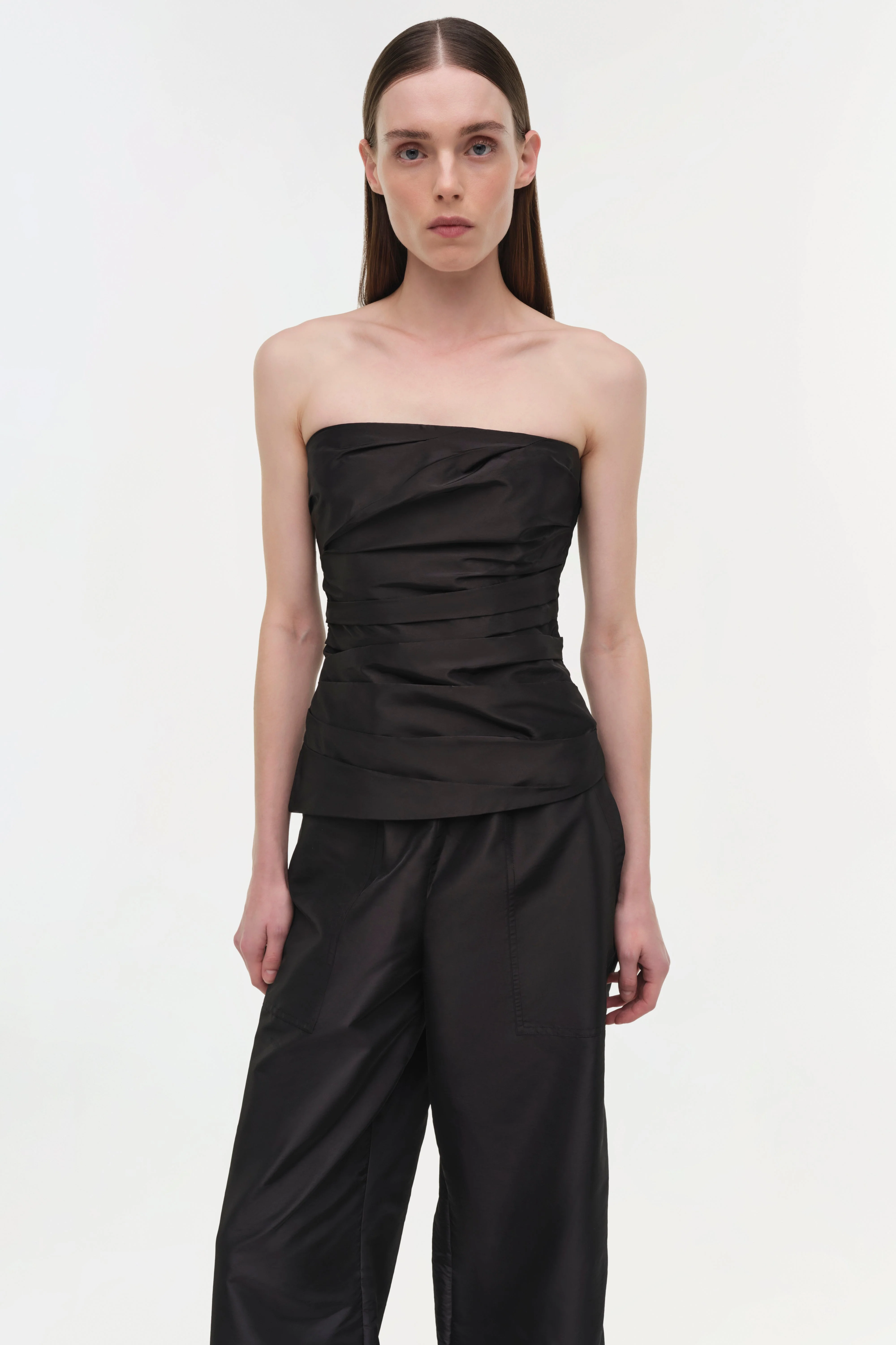 Simkhai - Arden Taffeta Pull On Pant - Image 3