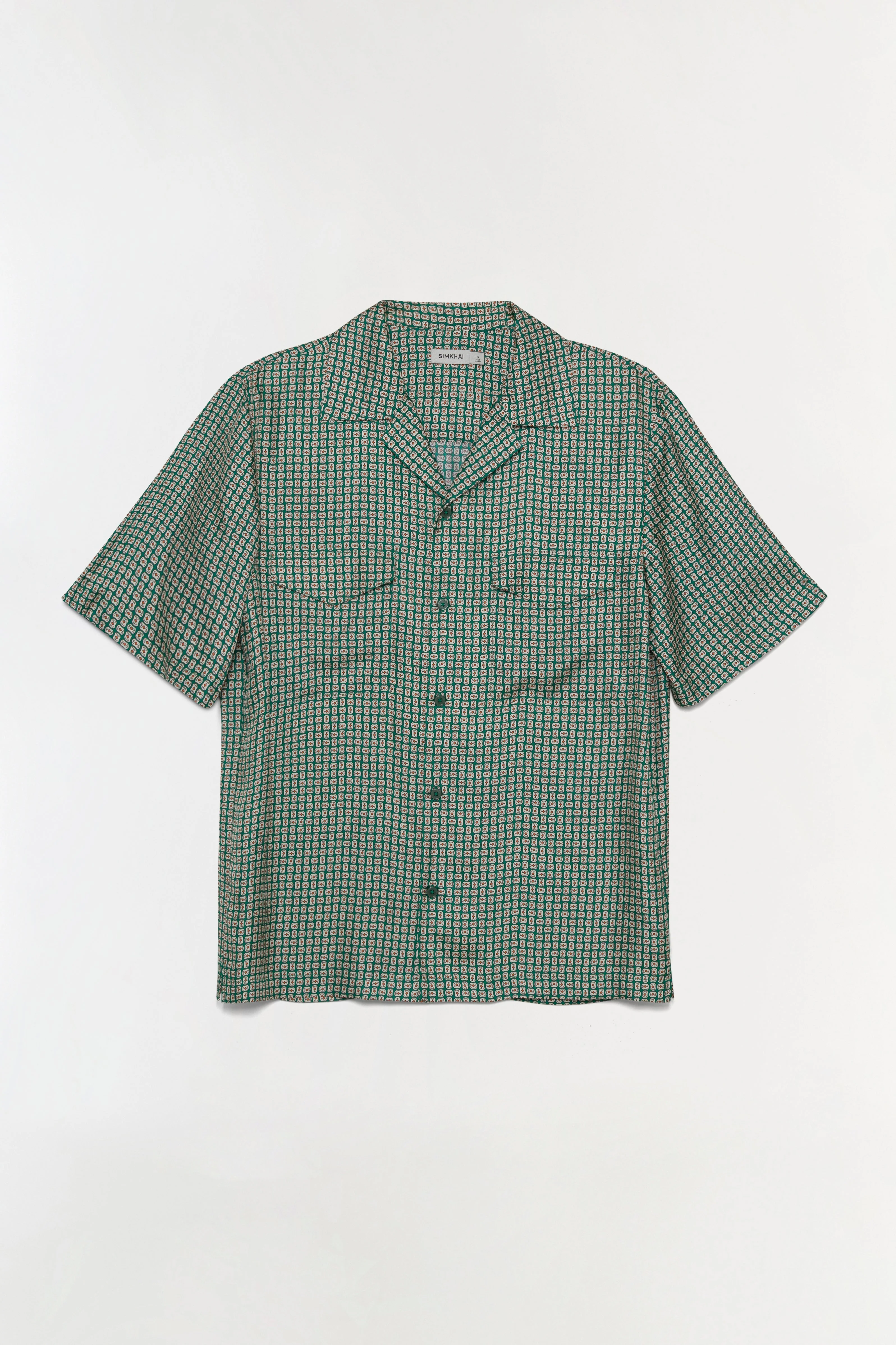 Simkhai - Clarke Silk Foulard Camp Shirt