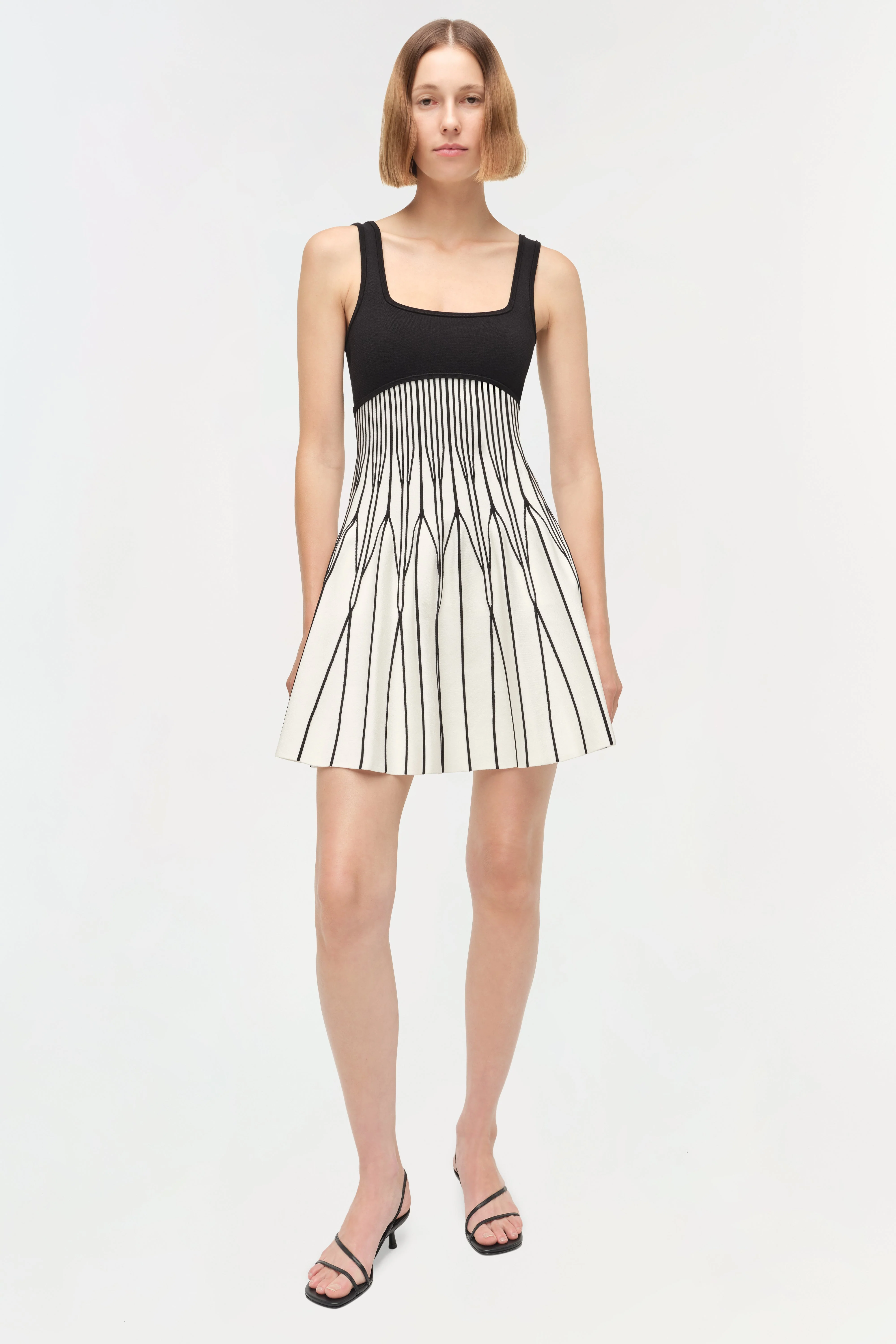Simkhai - Cynder Illusion Knit Mini Dress - Image 2