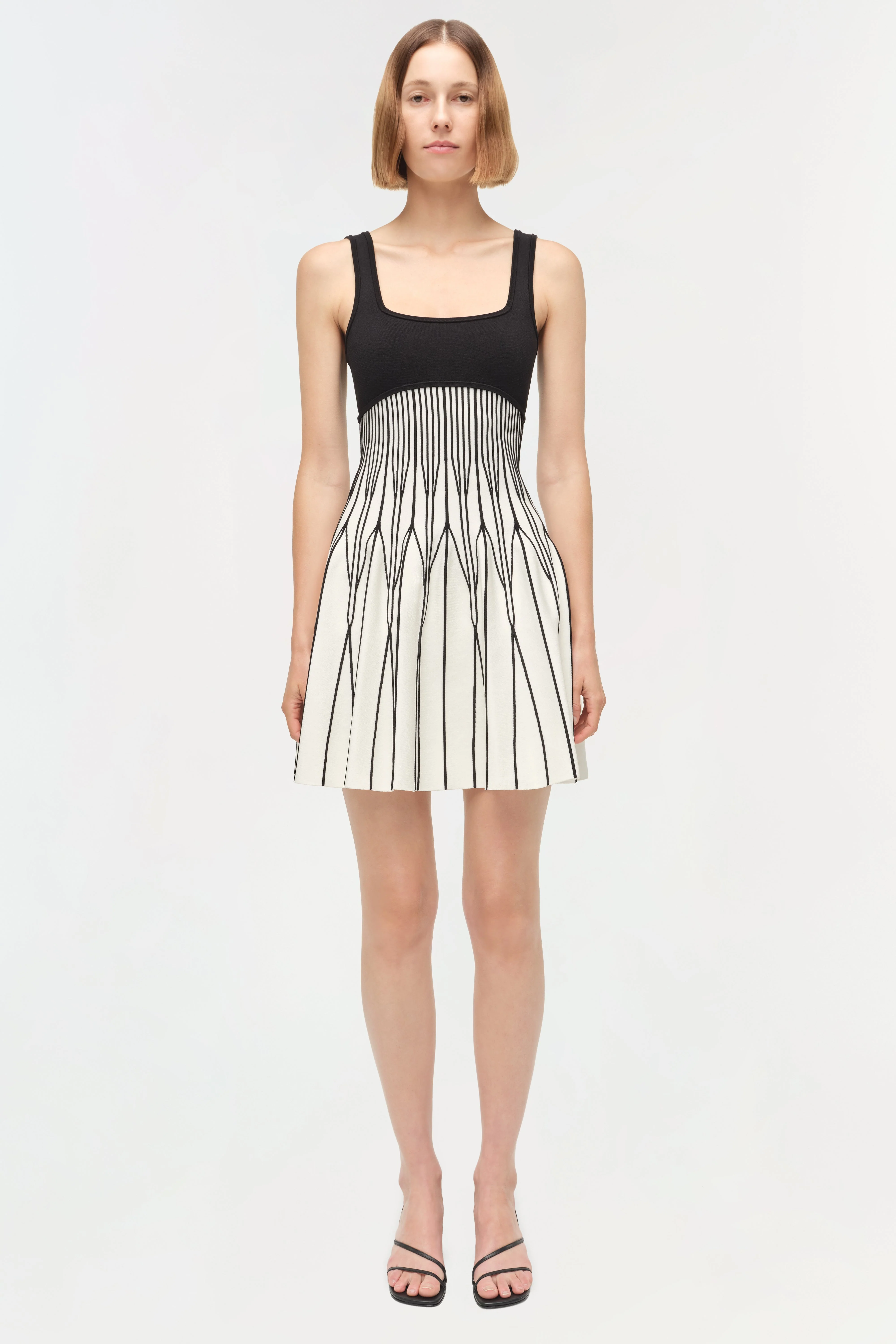 Simkhai - Cynder Illusion Knit Mini Dress - Image 6