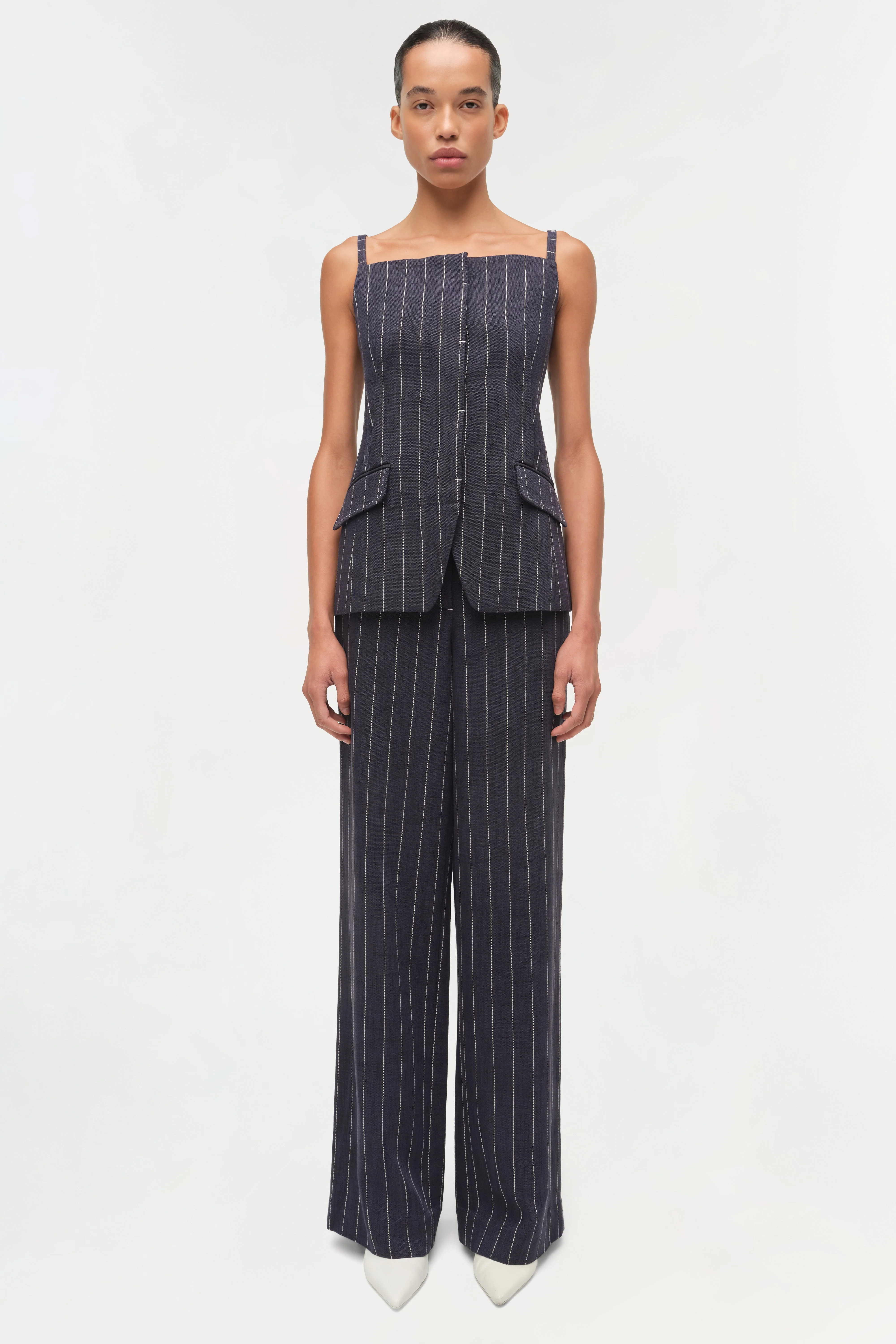 Simkhai - Edie Square Neck Top - Image 6