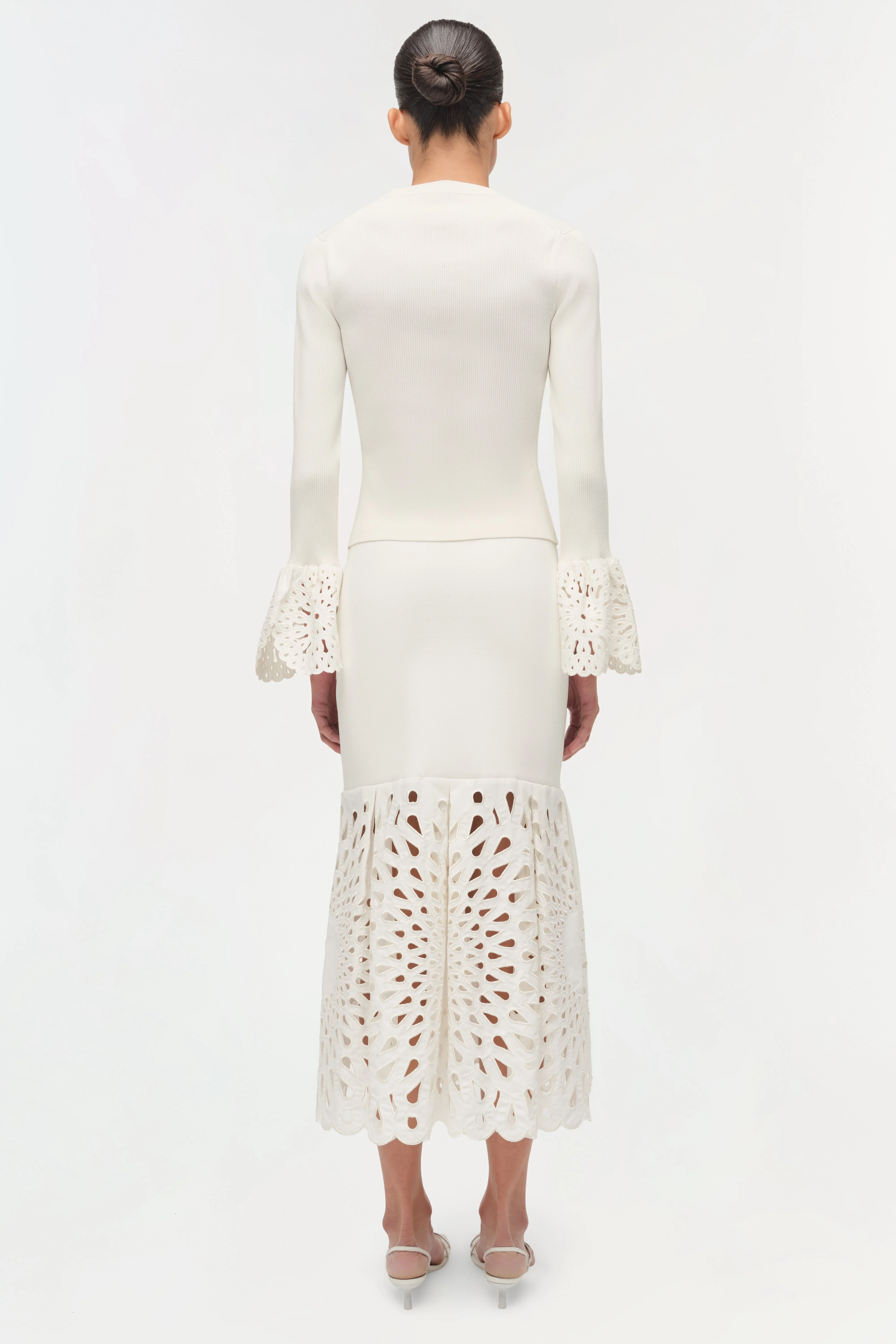 Simkhai - Elyse Embroidered Knit Top - Image 6