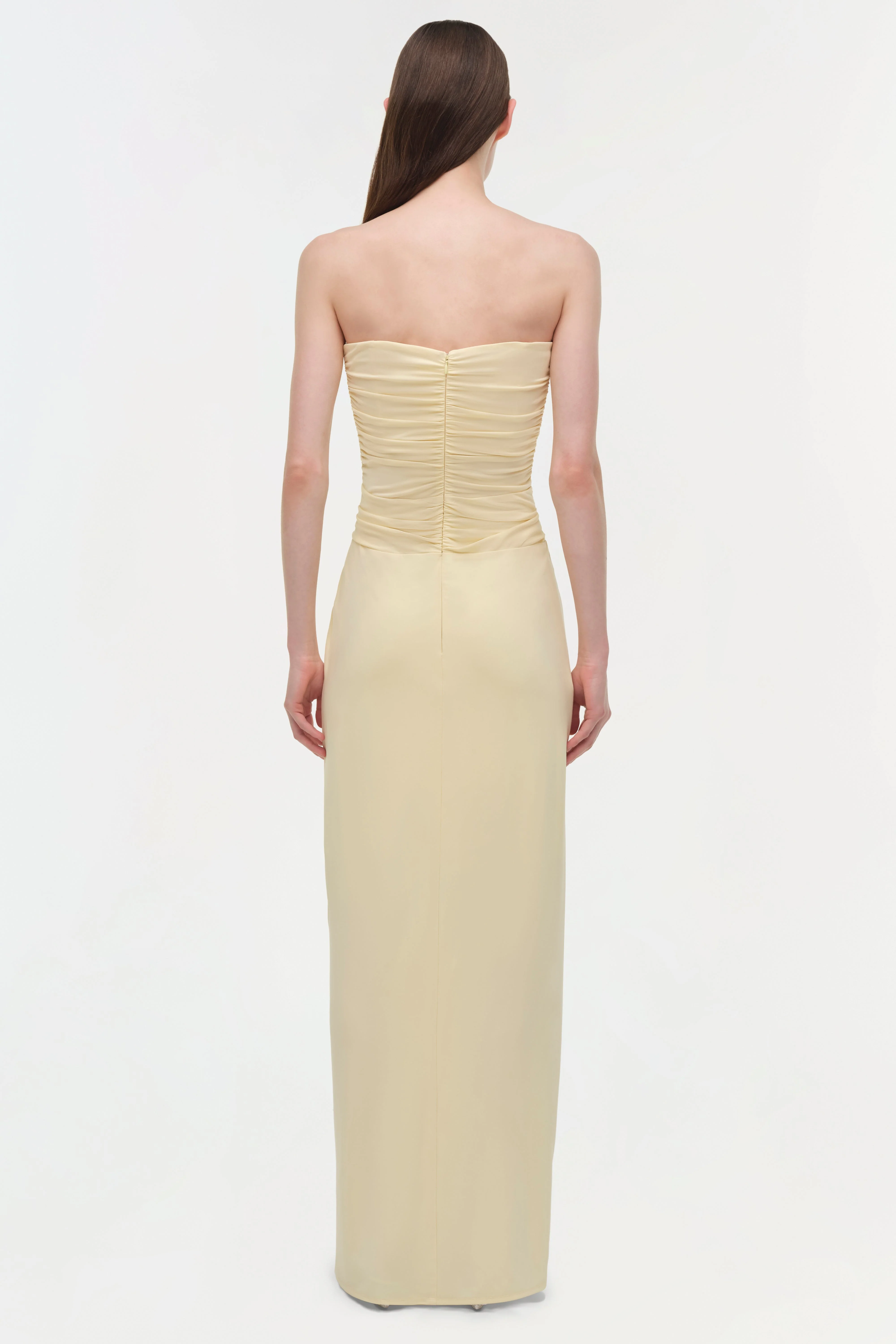 Simkhai - Emma Draped Jersey Bustier Gown - Image 7