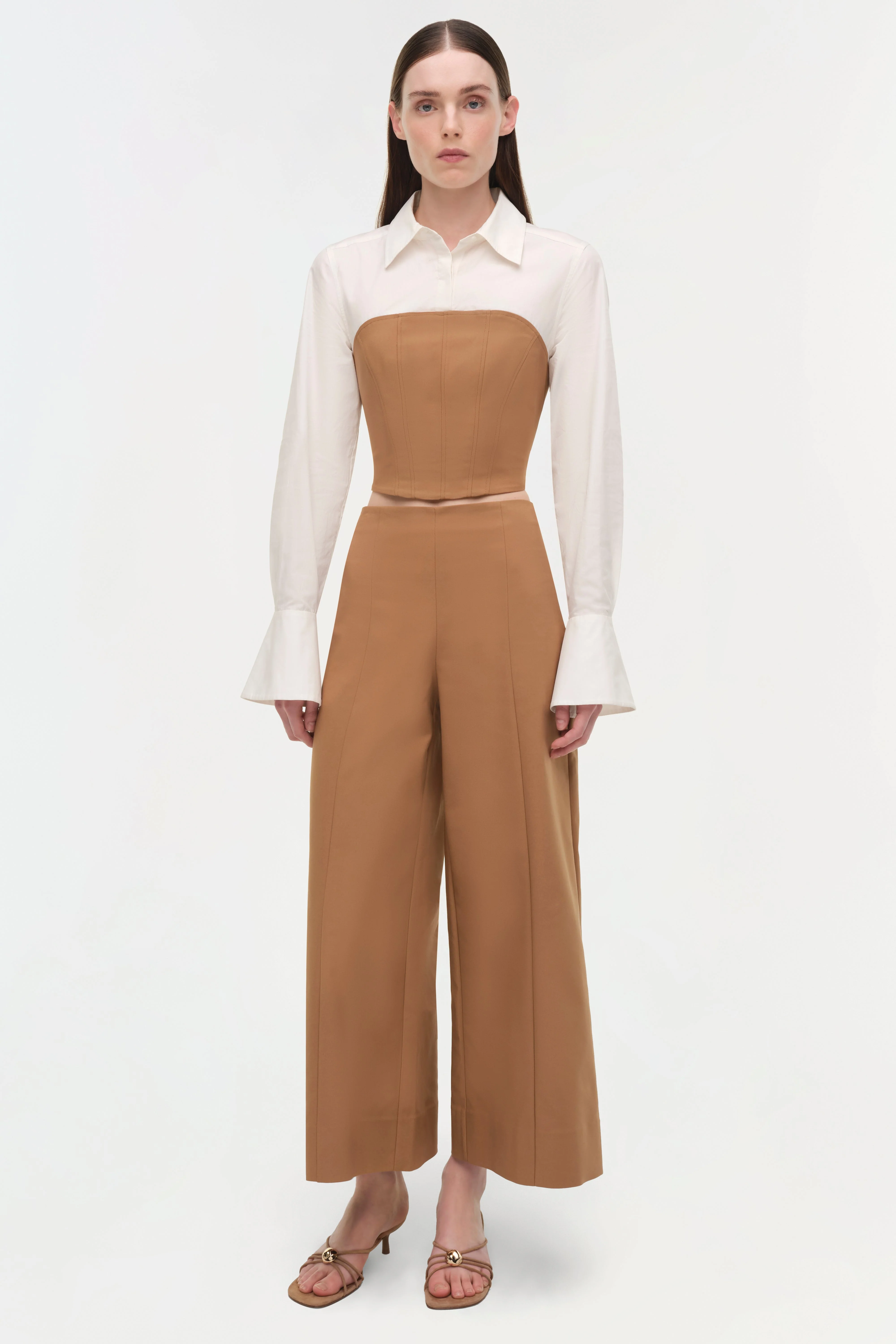 Simkhai - Kallin Cotton Wide Leg Pant - Image 3