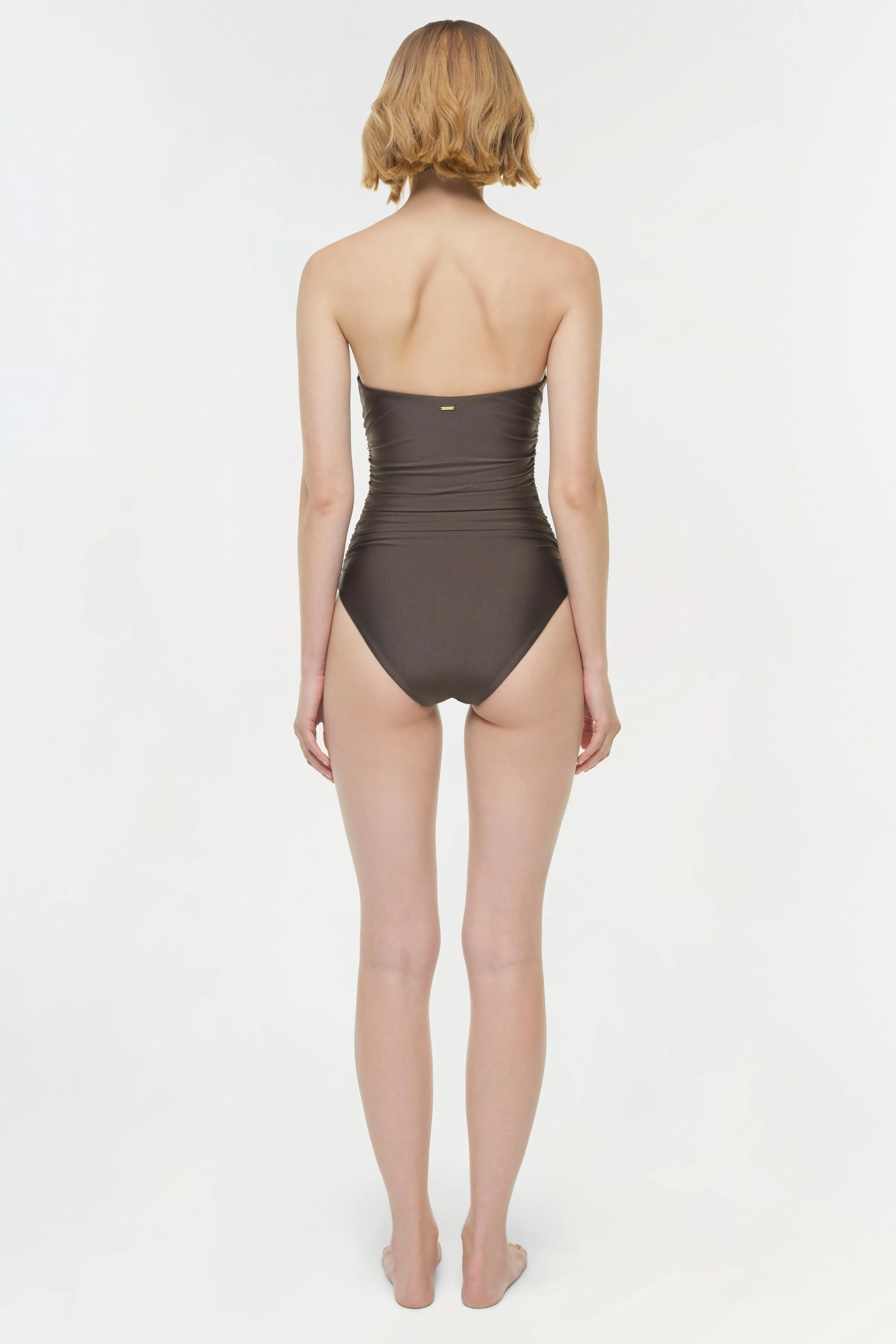 Simkhai - Lorena Shell Strapless One Piece - Image 5
