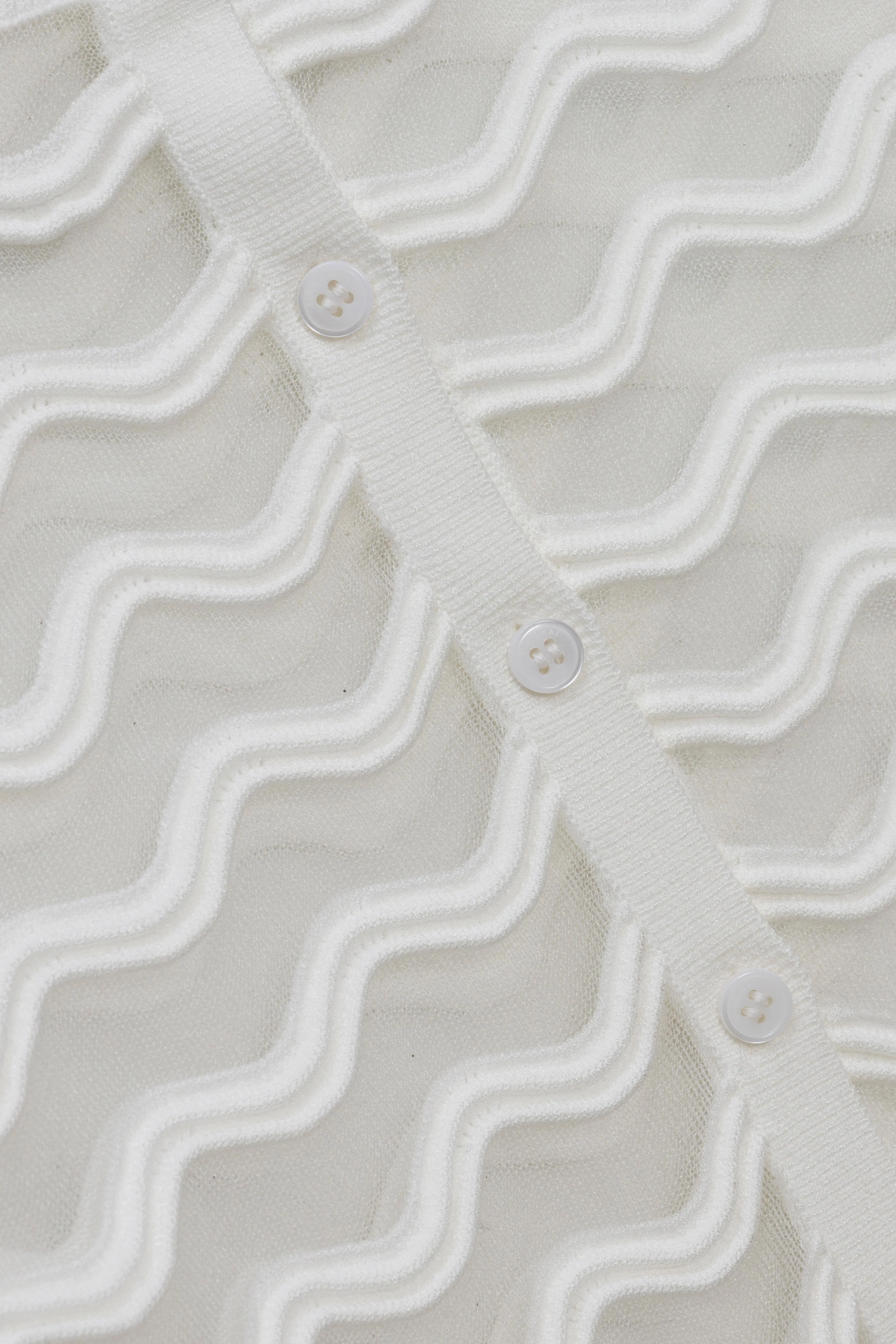 Simkhai - Maxime Wavy Knit Cardigan - Image 6