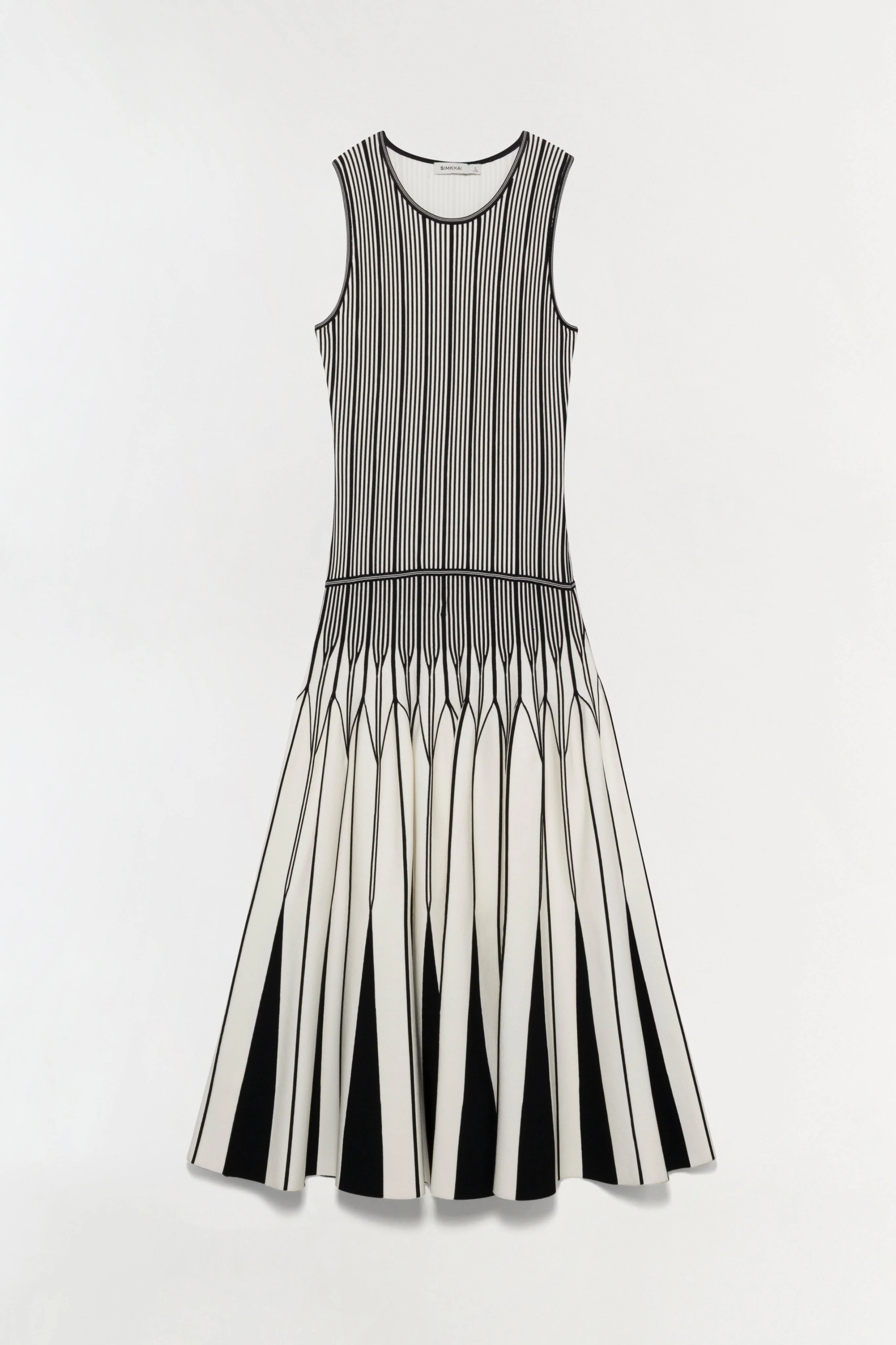 Simkhai - Oaklen Illusion Knit Midi Dress