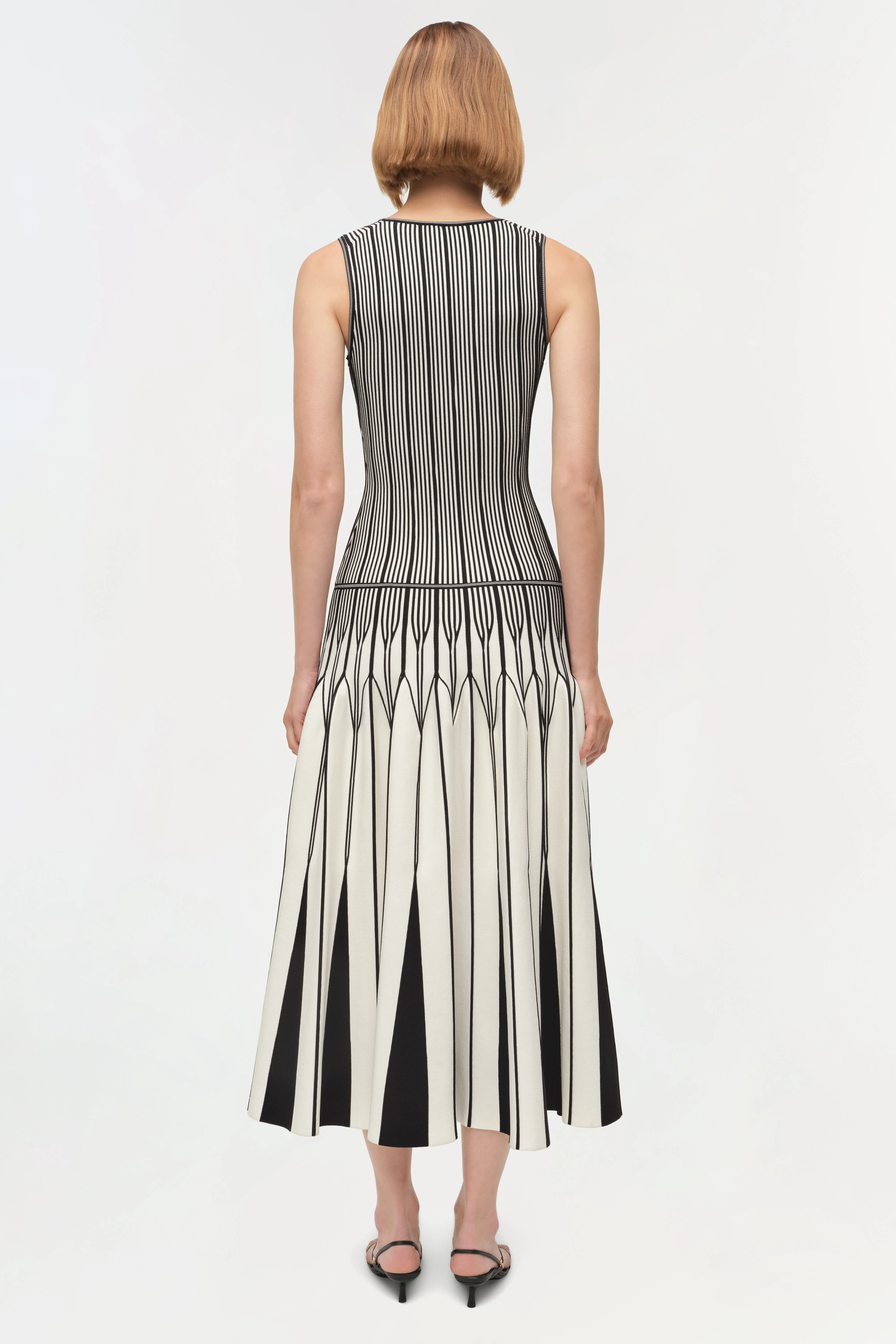 Simkhai - Oaklen Illusion Knit Midi Dress - Image 5
