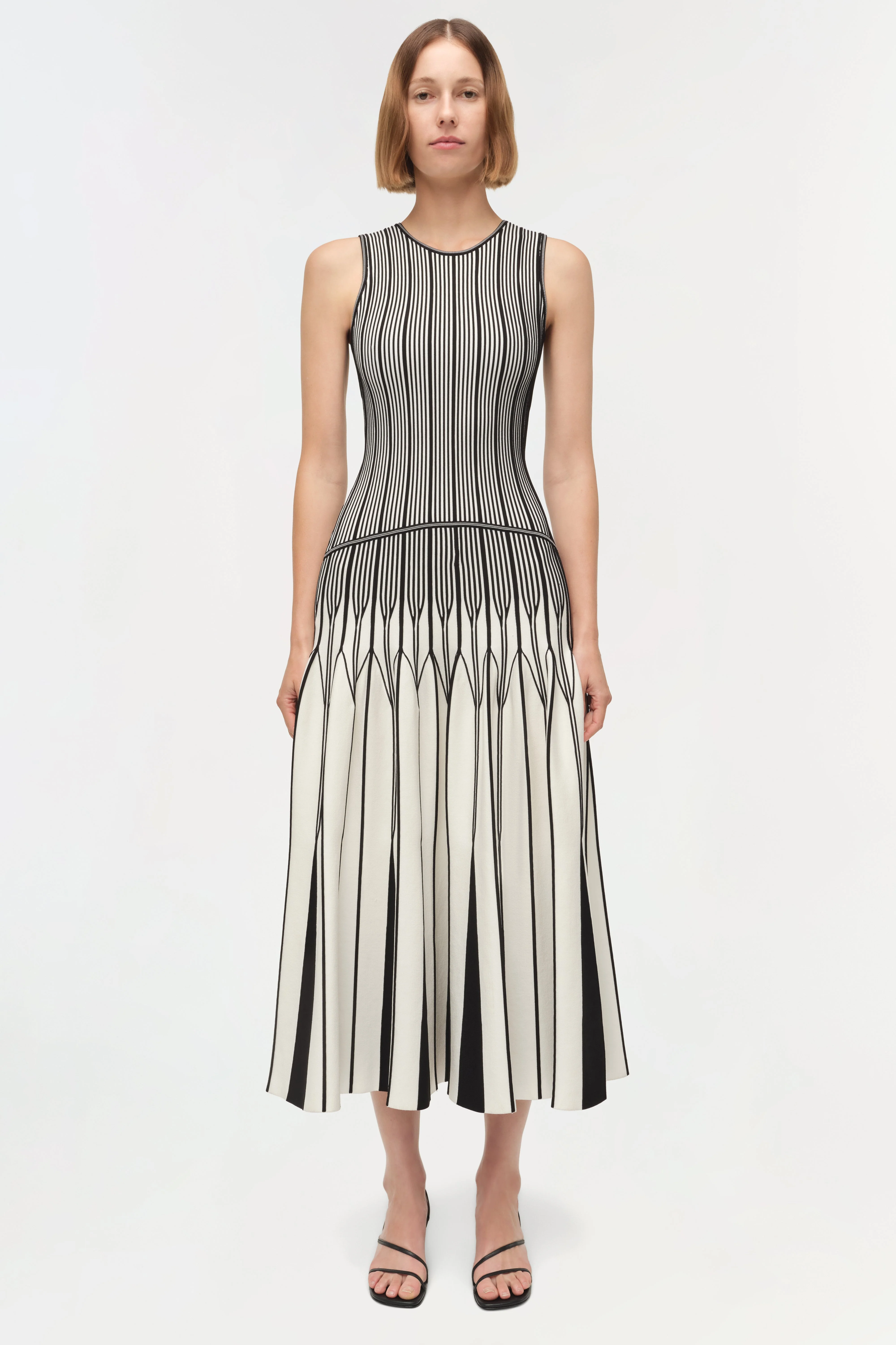 Simkhai - Oaklen Illusion Knit Midi Dress - Image 6