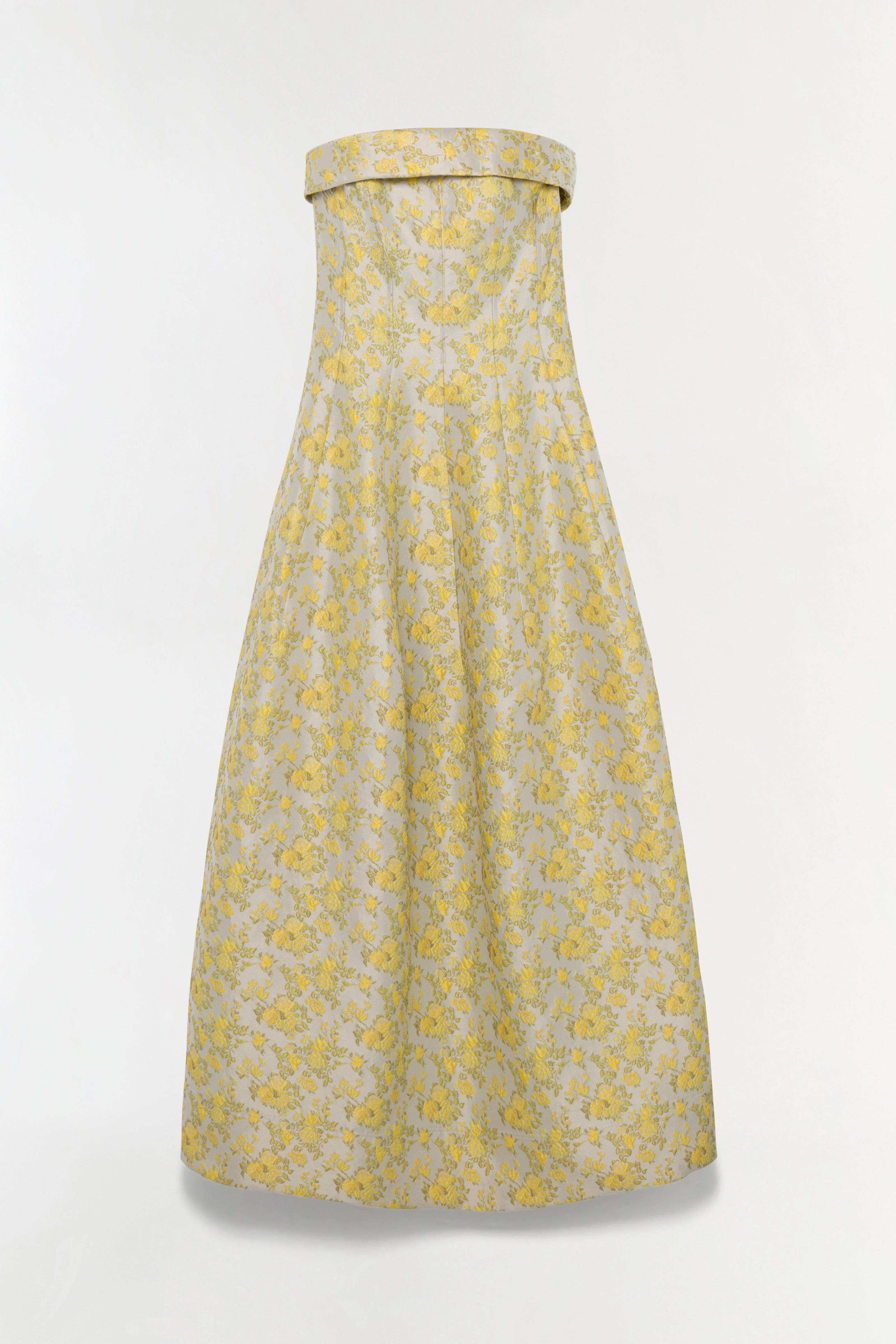 Simkhai - Octavia Jacquard Strapless Gown