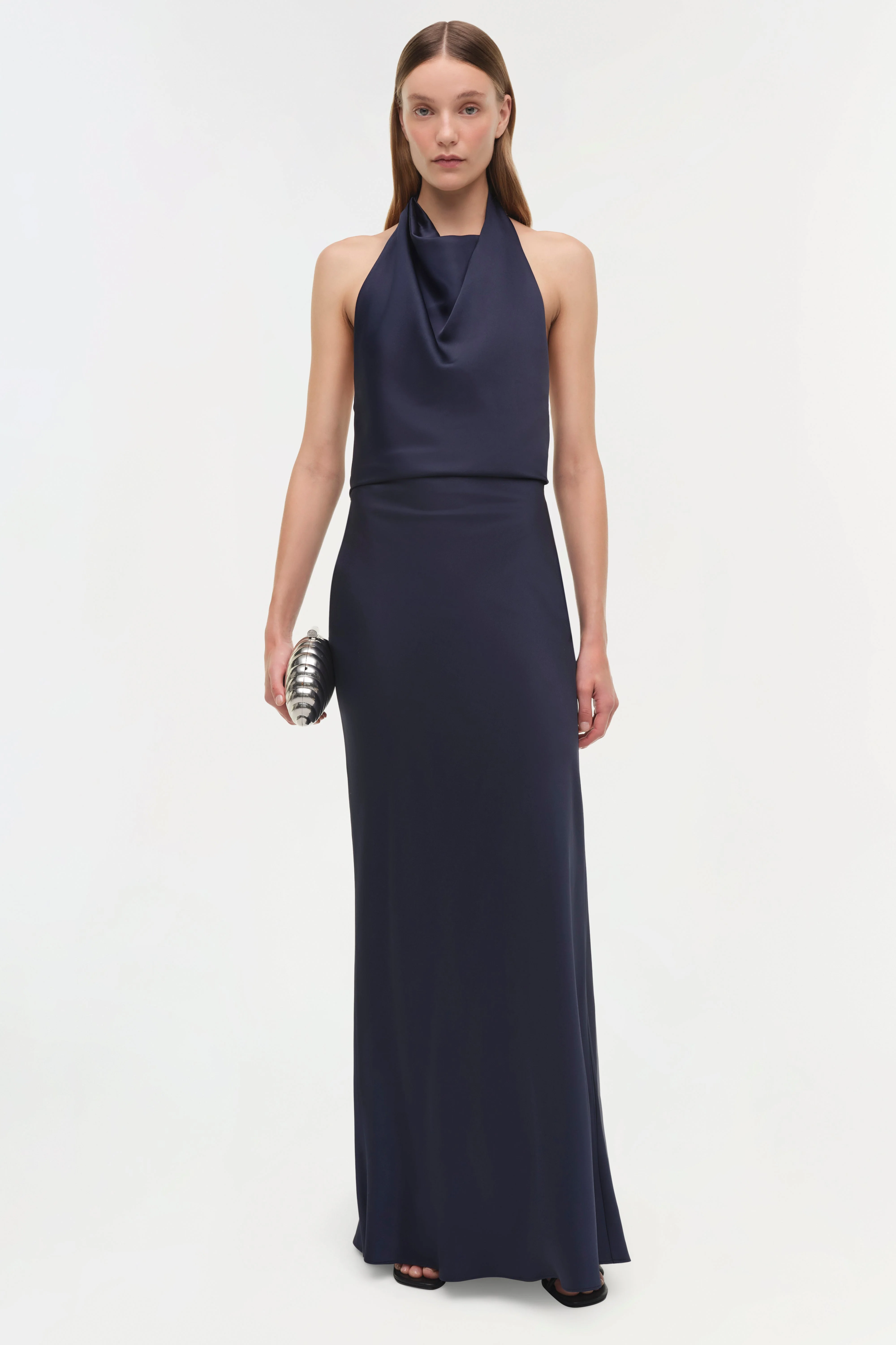 Simkhai - Reannon Draped Satin Gown - Image 2
