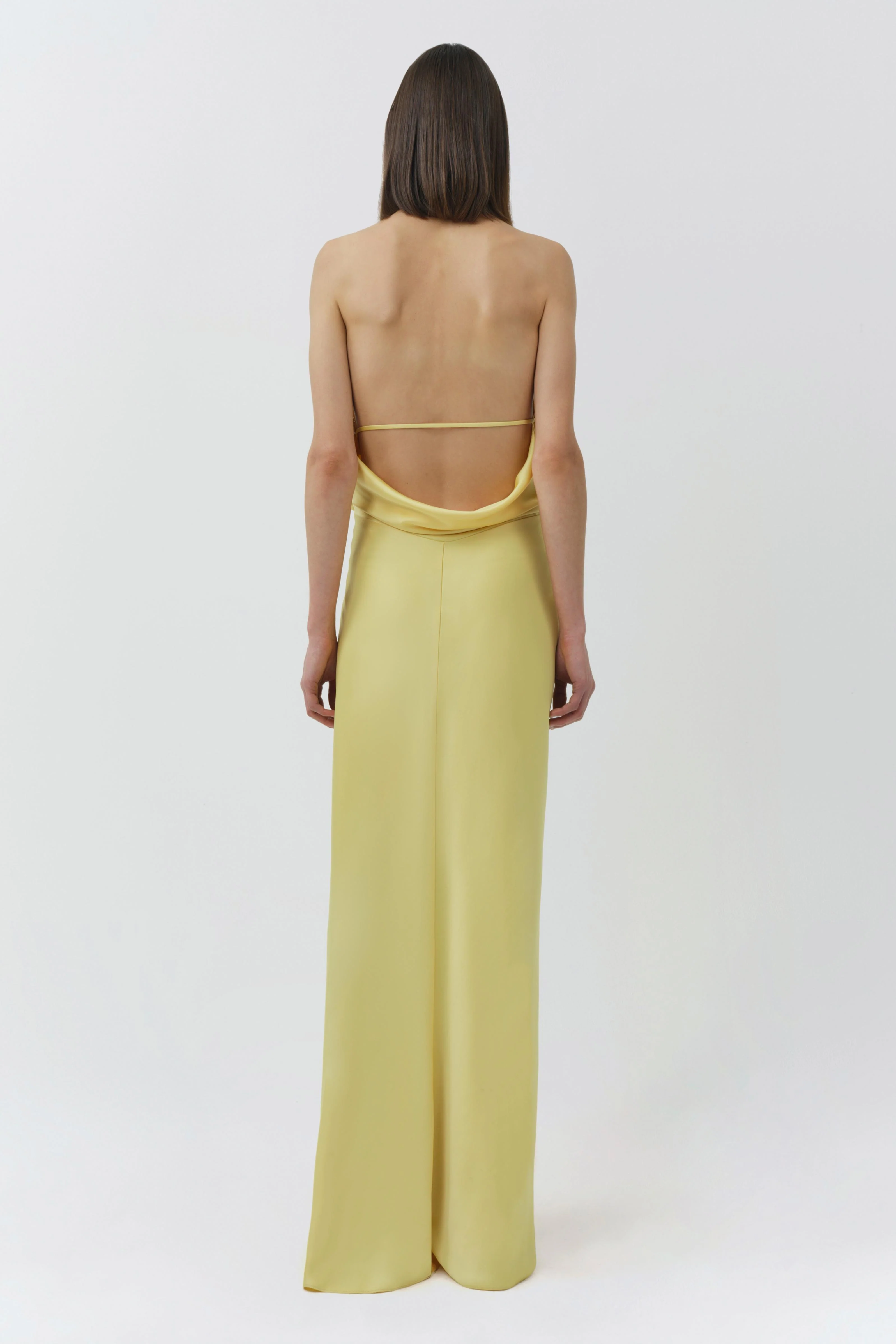 Simkhai - Reannon Draped Satin Gown - Image 5