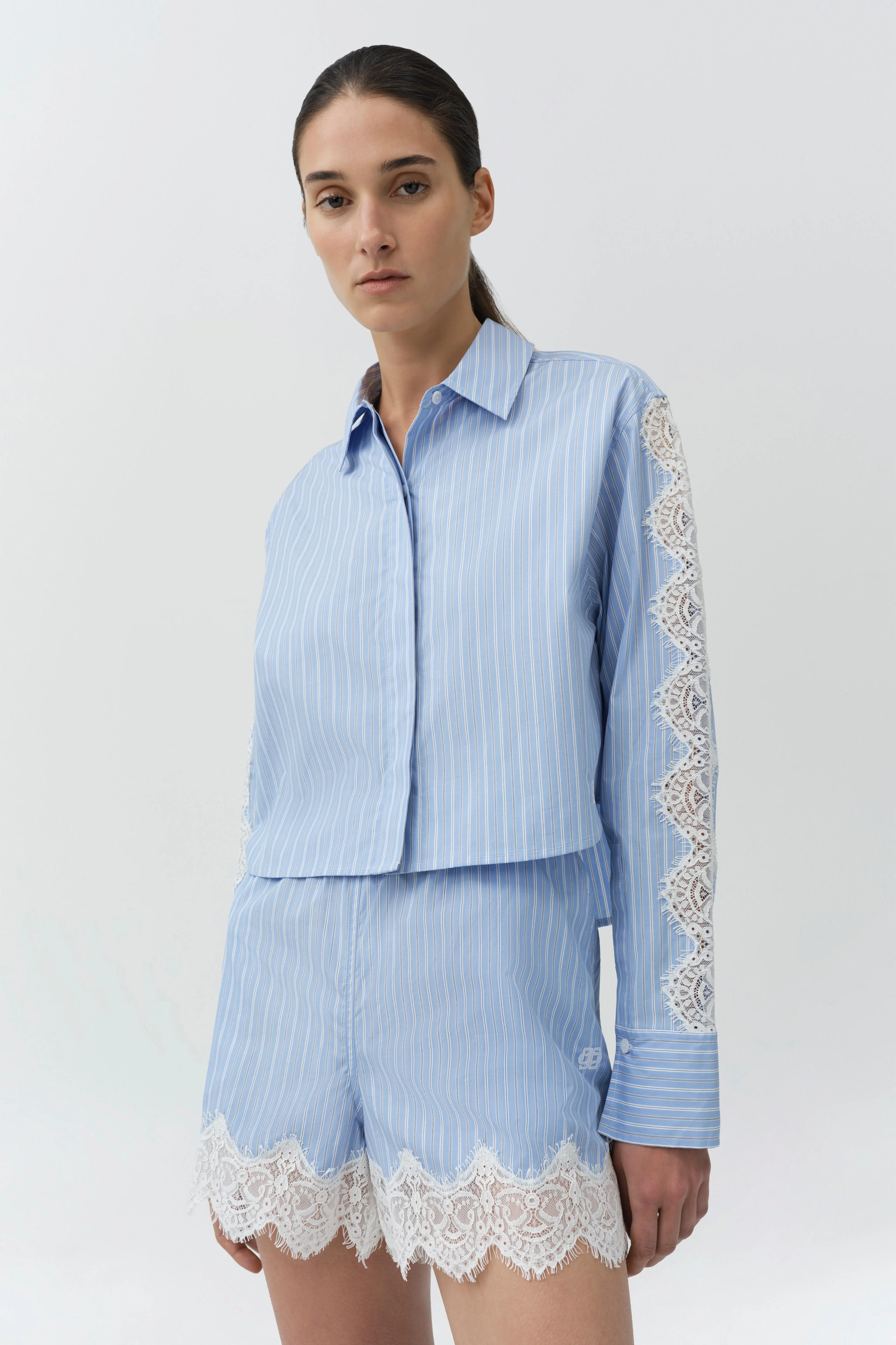 Simkhai - Renata Cropped Shirt - Image 3