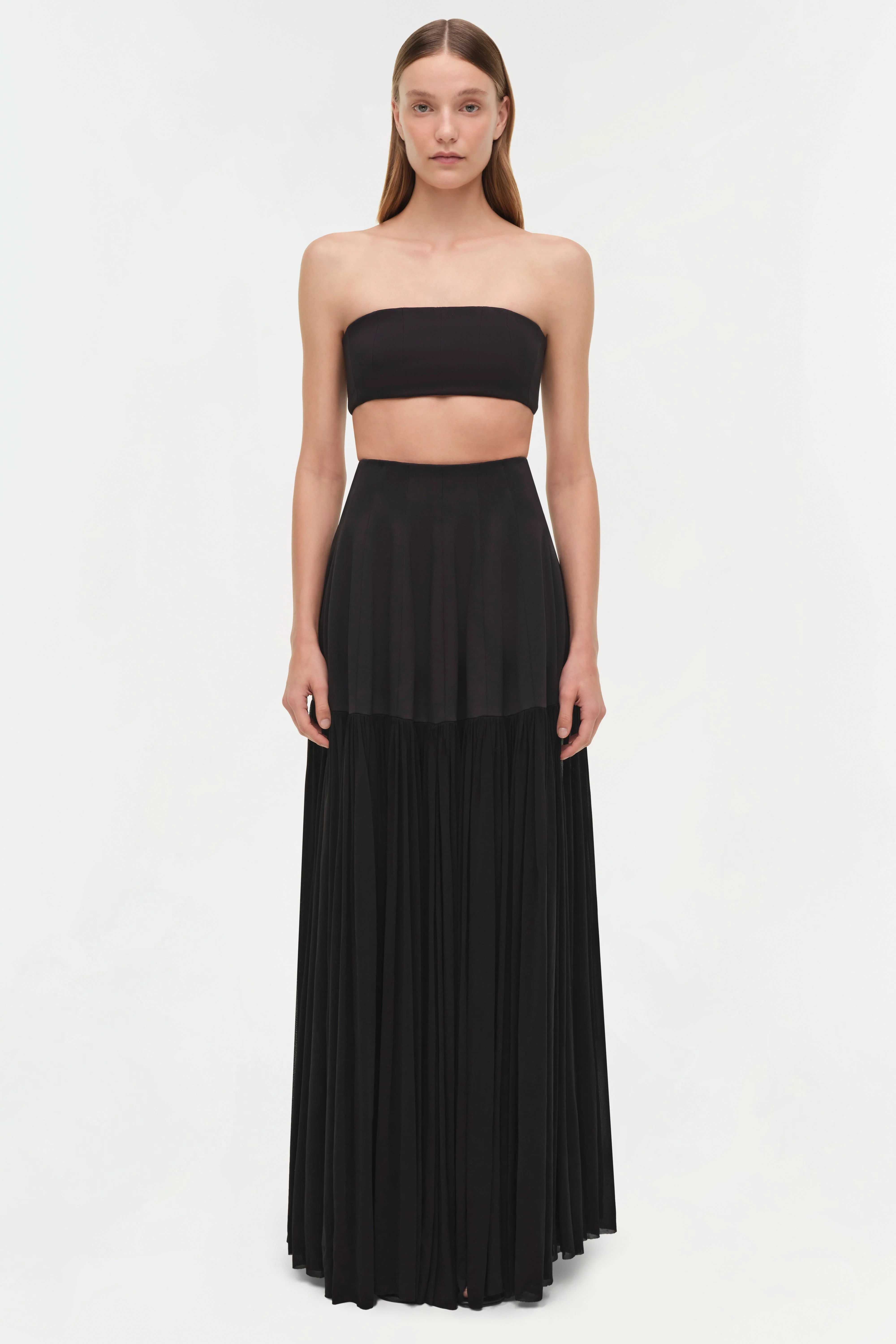 Simkhai - Saryn Draped Jersey Midi Skirt - Image 8