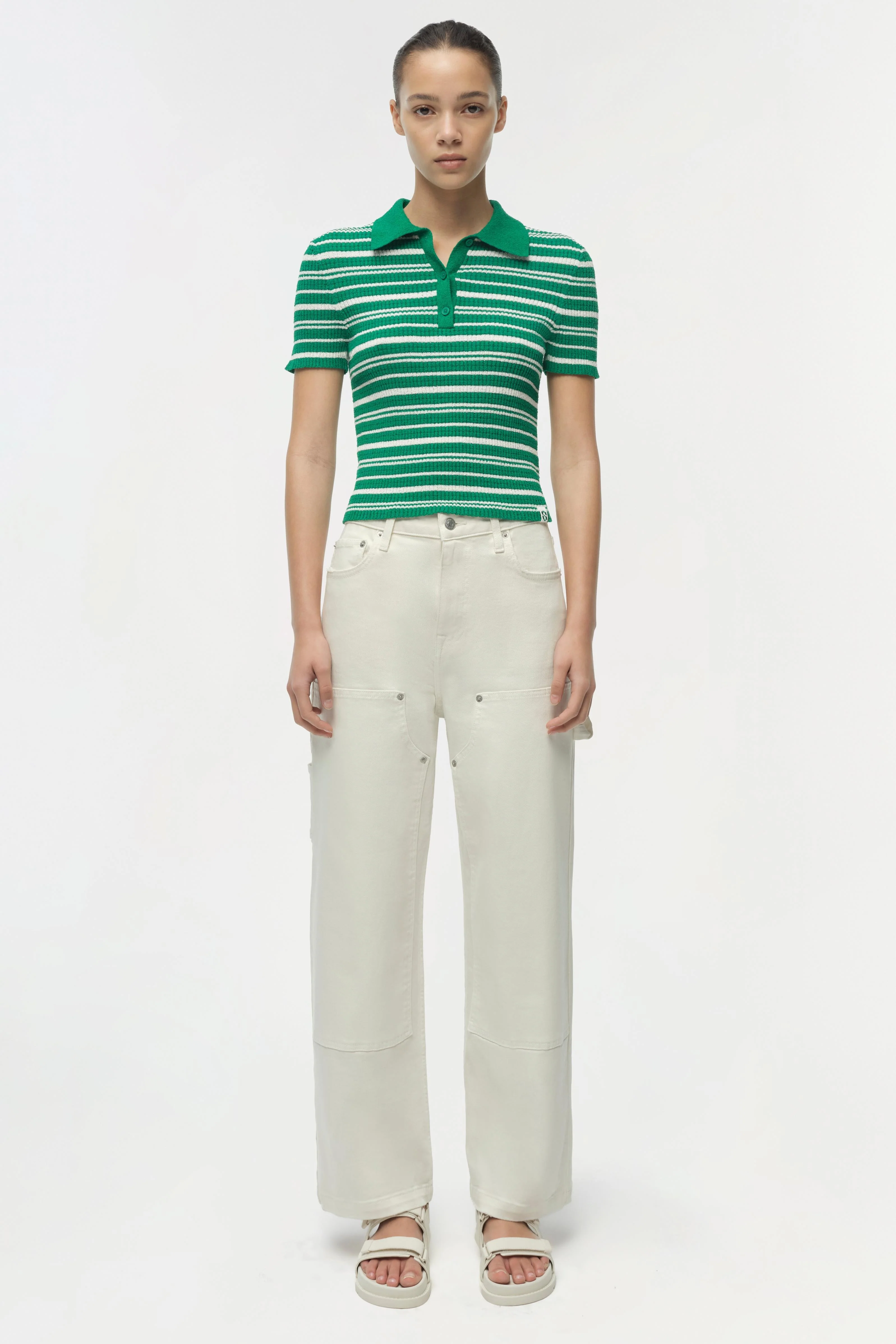 Simkhai - Xavier Denim Carpenter Pant - Image 2