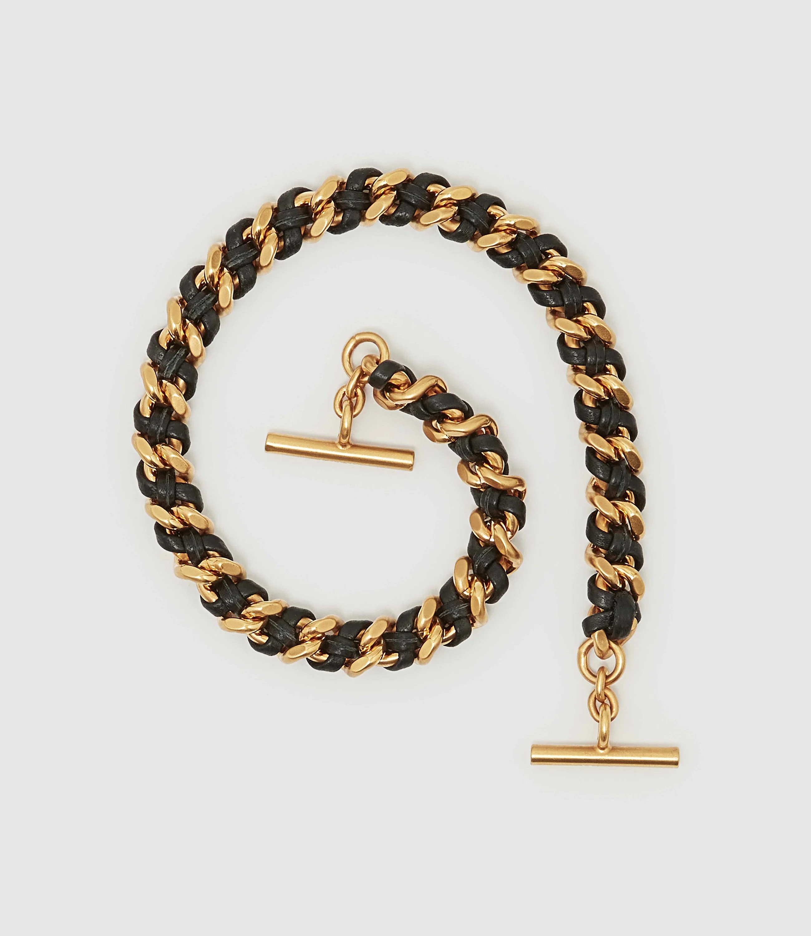 Metier - Small Chain Strap Elvis Black with Gold Hardware