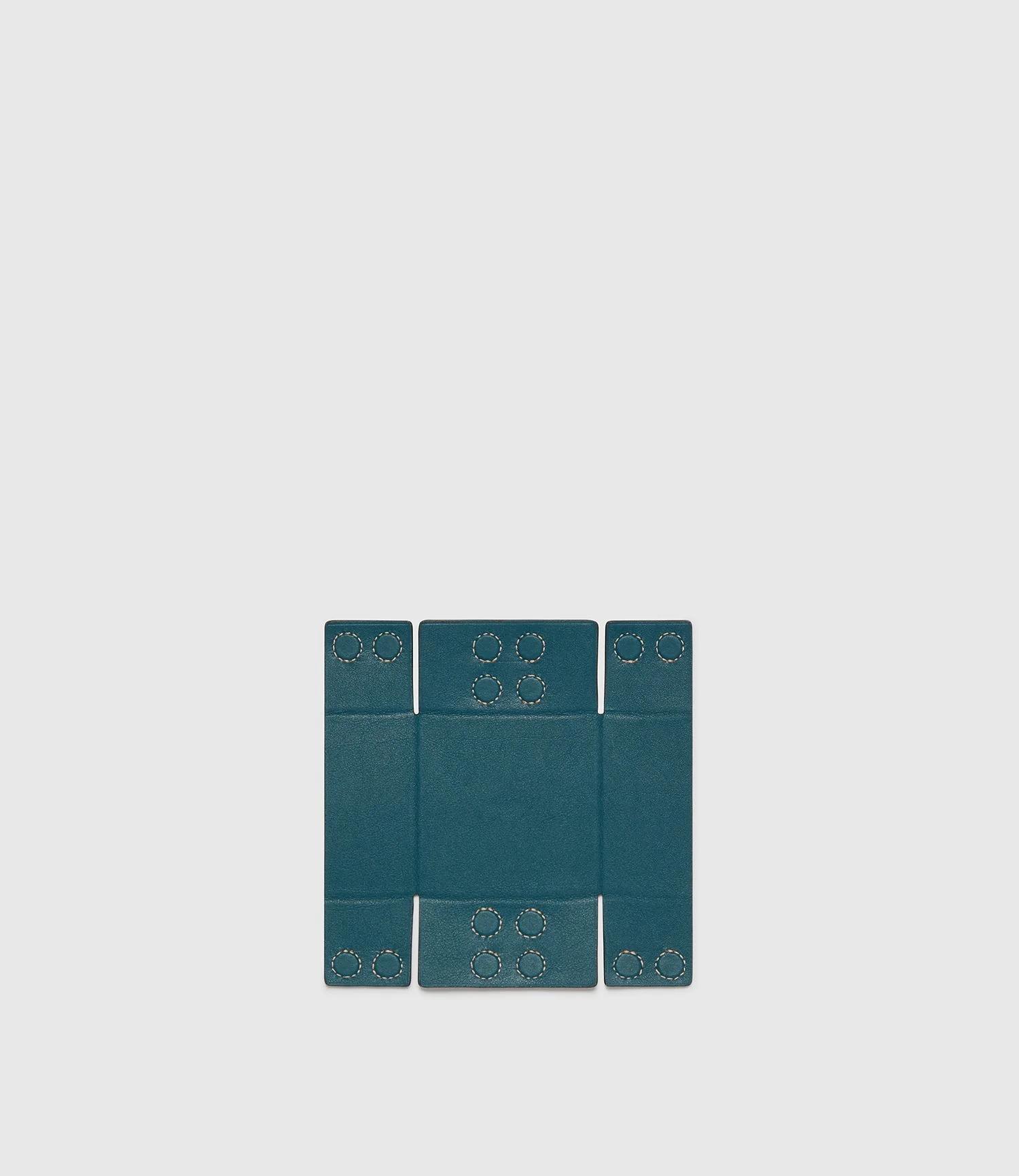 Metier - Small Reversible Collapsible Box Buffalo Cognac and Smooth Calfskin Lost At Sea - Image 3