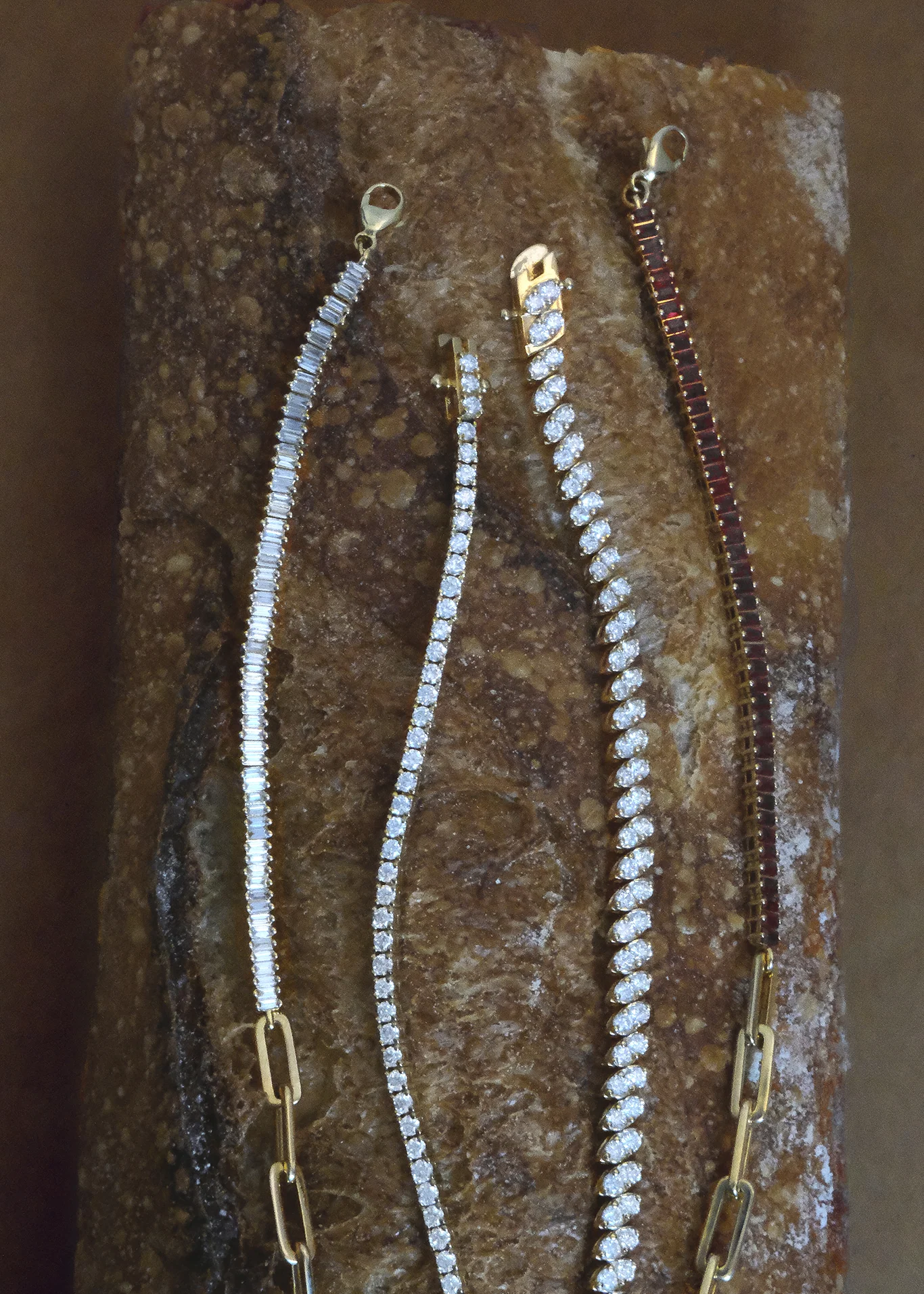 Kinn - Sofia Marquise Shaped Tennis Bracelet Diamond - Image 4