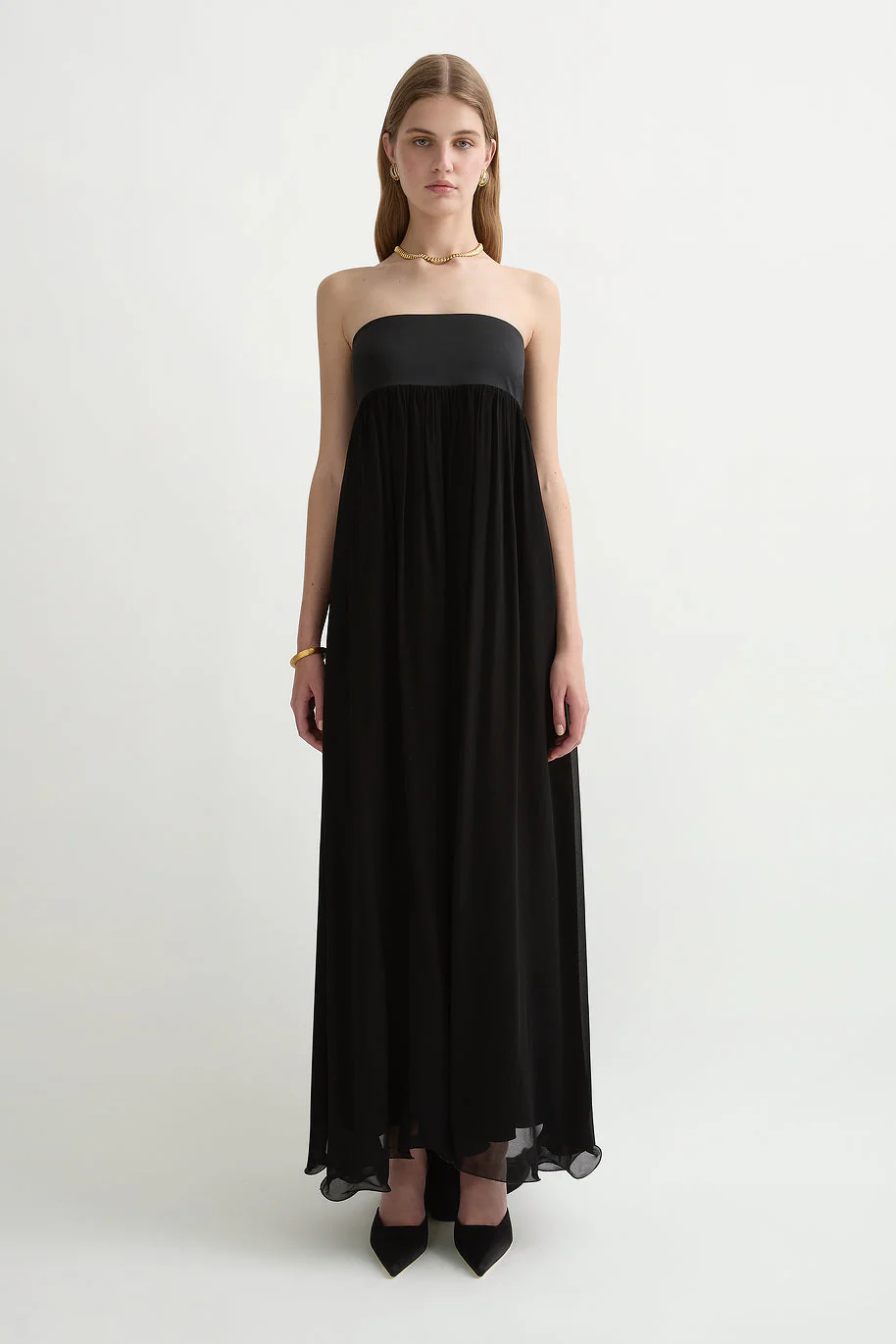Posse - SOLENE DRESS - BLACK