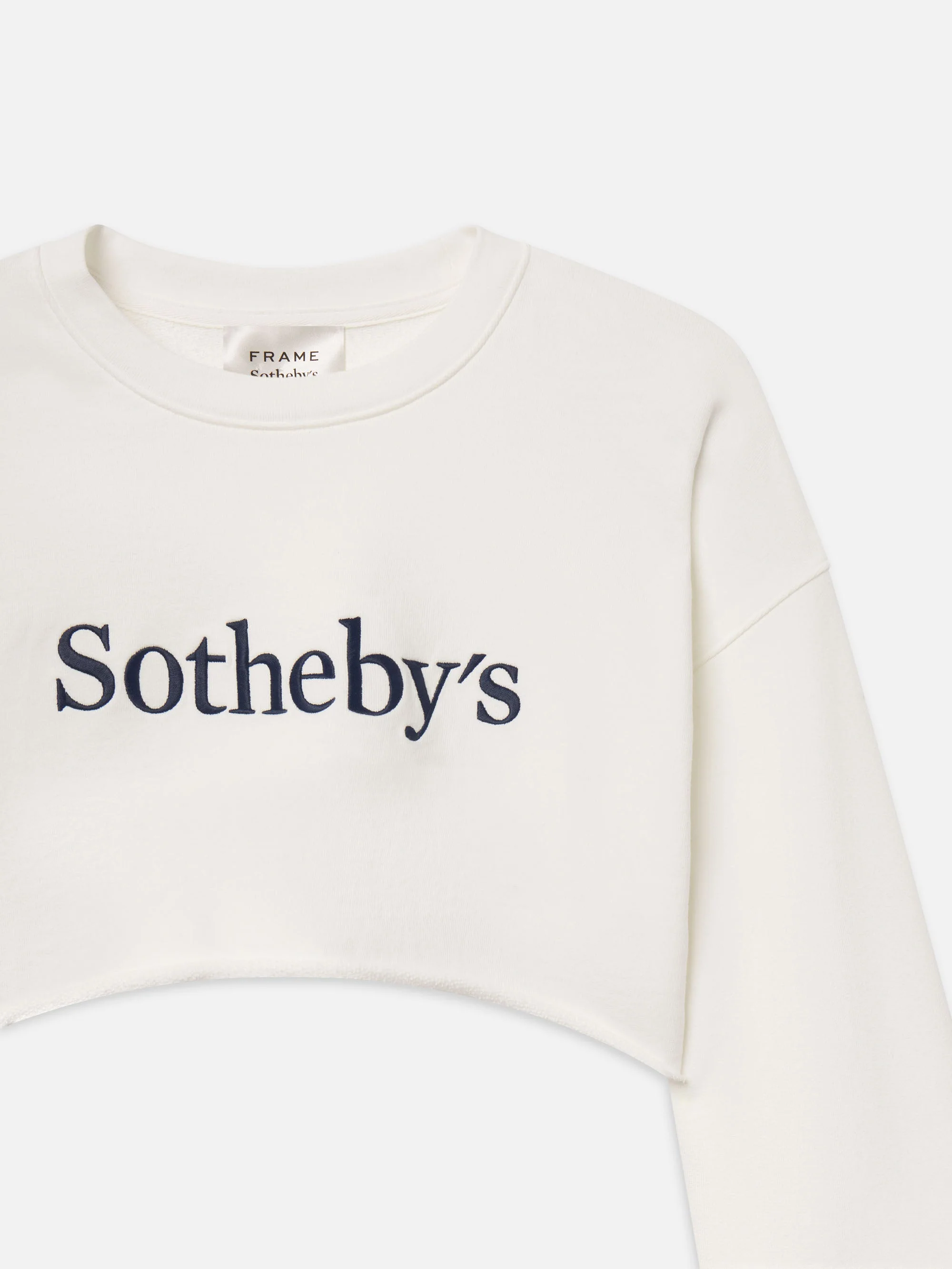 FRAME - Sotheby’s Women's Cropped Sweatshirt - Image 3
