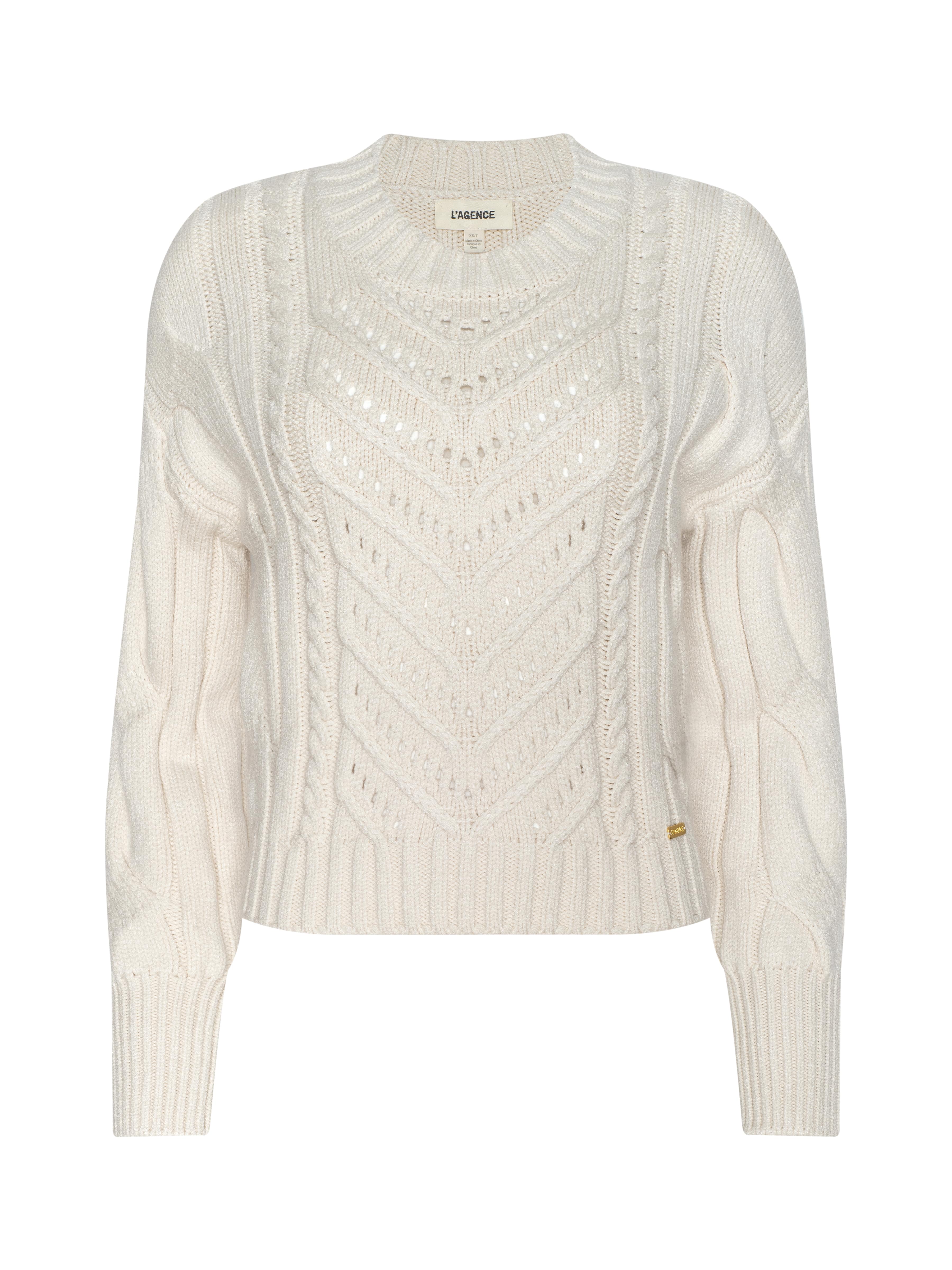 L'AGENCE - Storm Cable - Knit Sweater