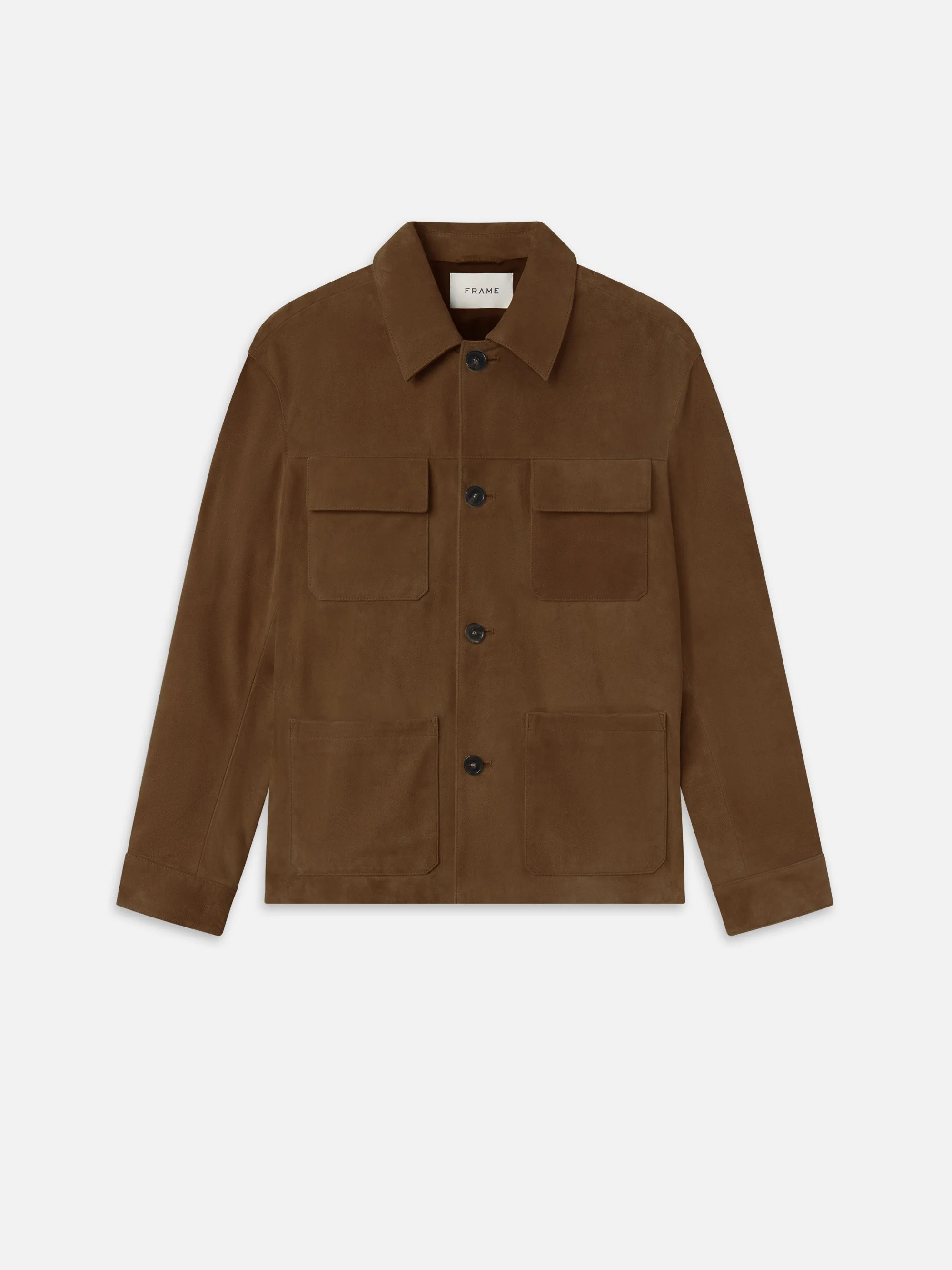FRAME - Suede Chore Coat