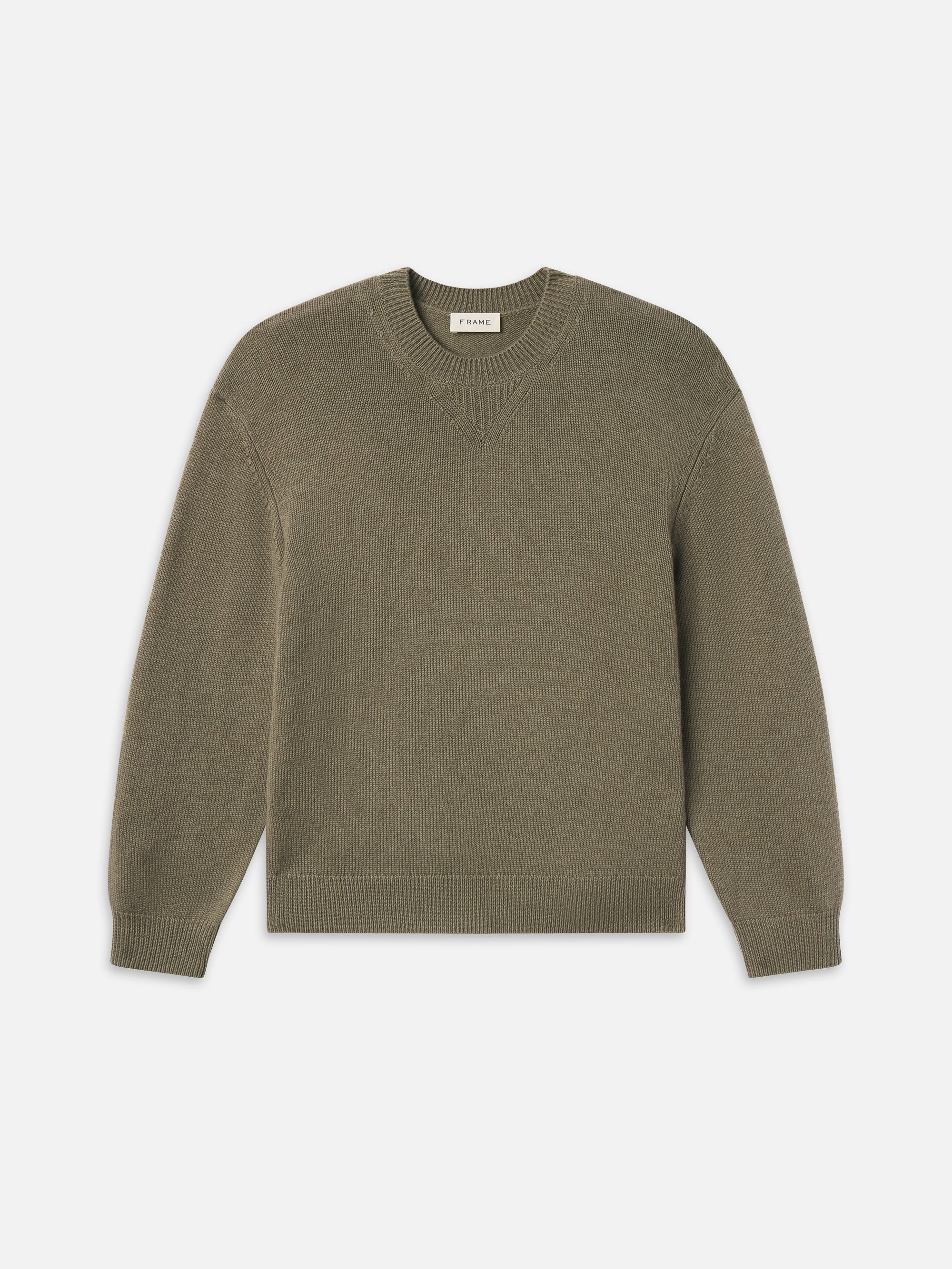 FRAME - Suede Patch Sweater - Image 2