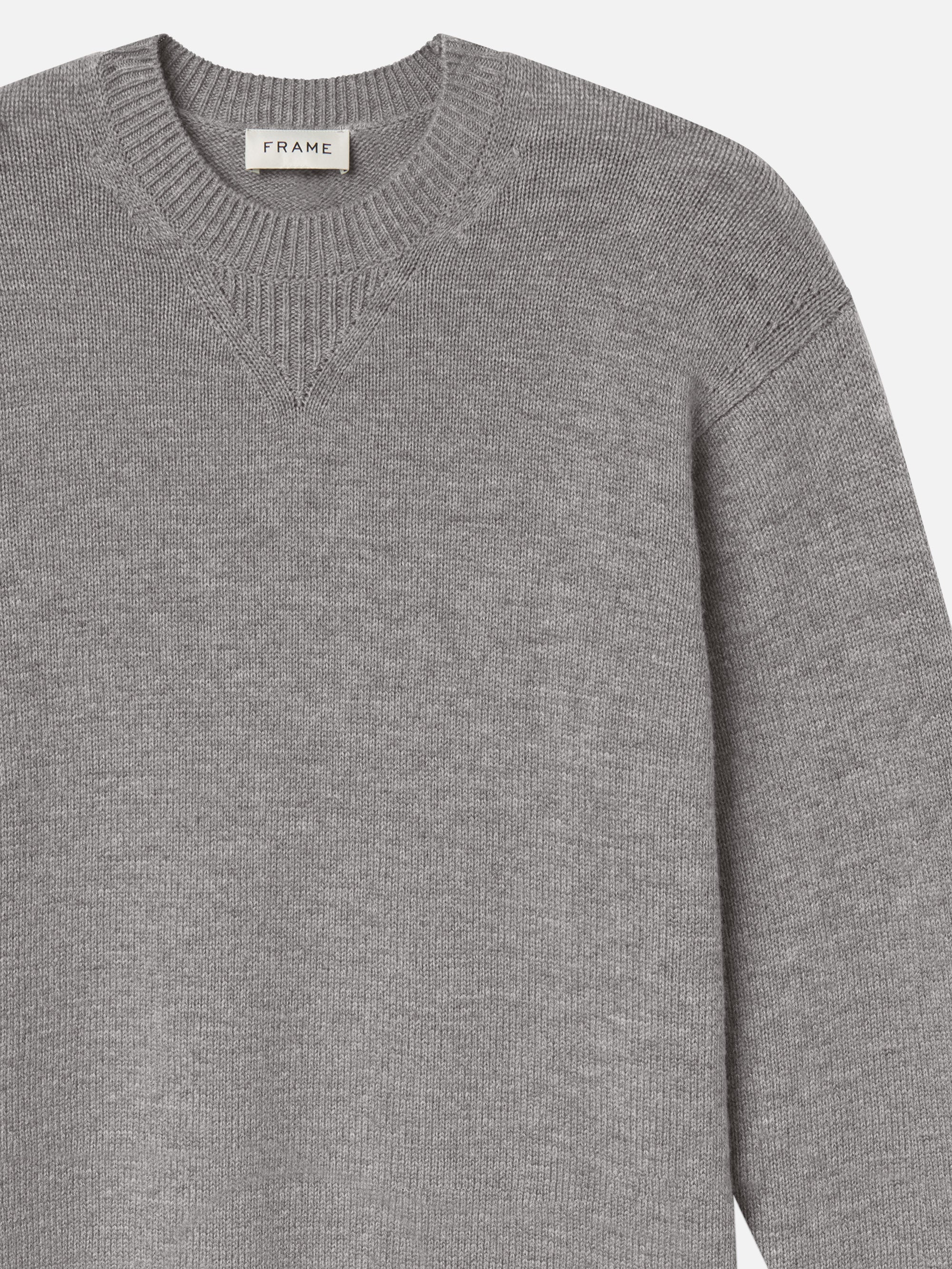 FRAME - Suede Patch Sweater - Image 2