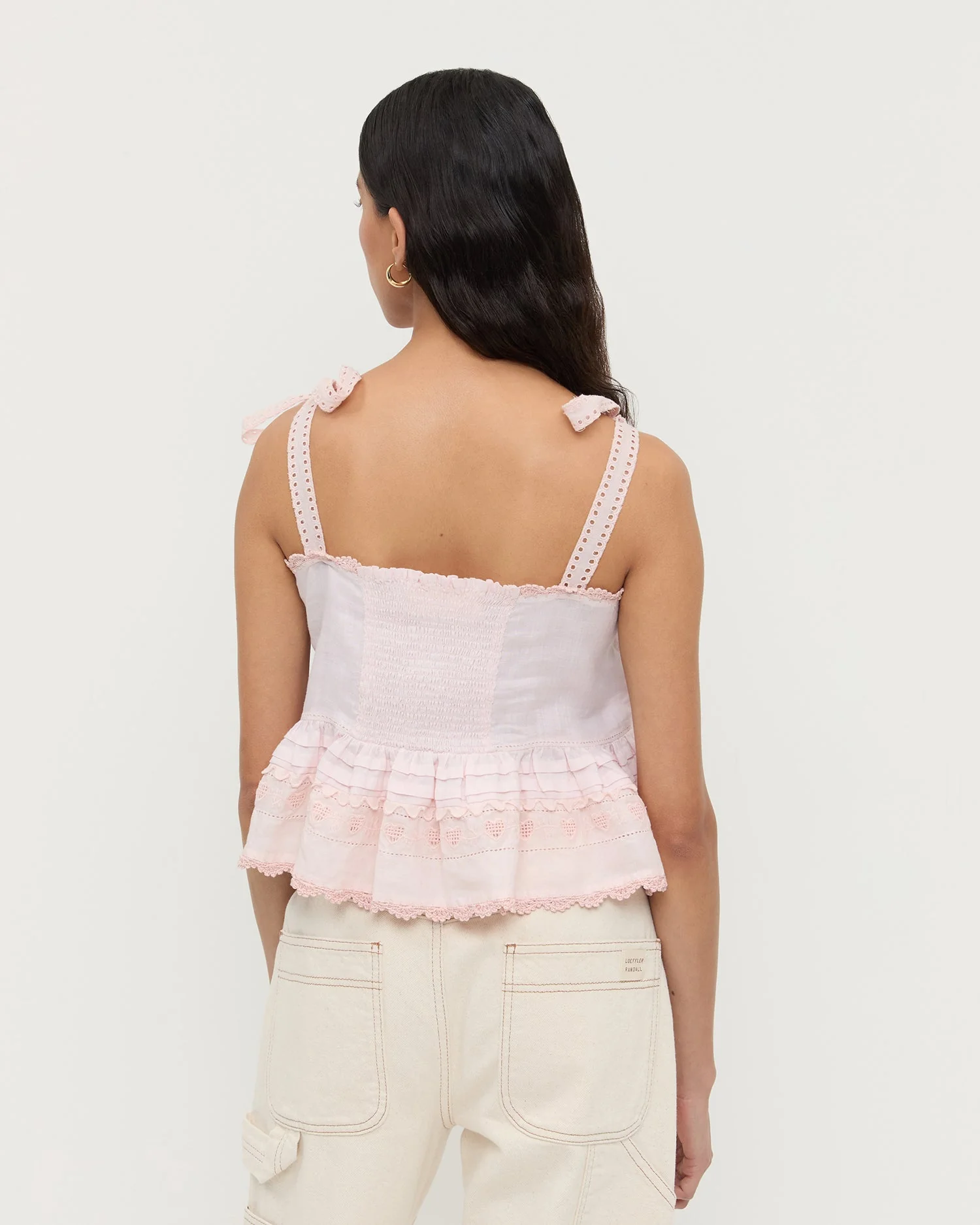 Loeffler Randall - Suzie Embroidered Top - Image 3