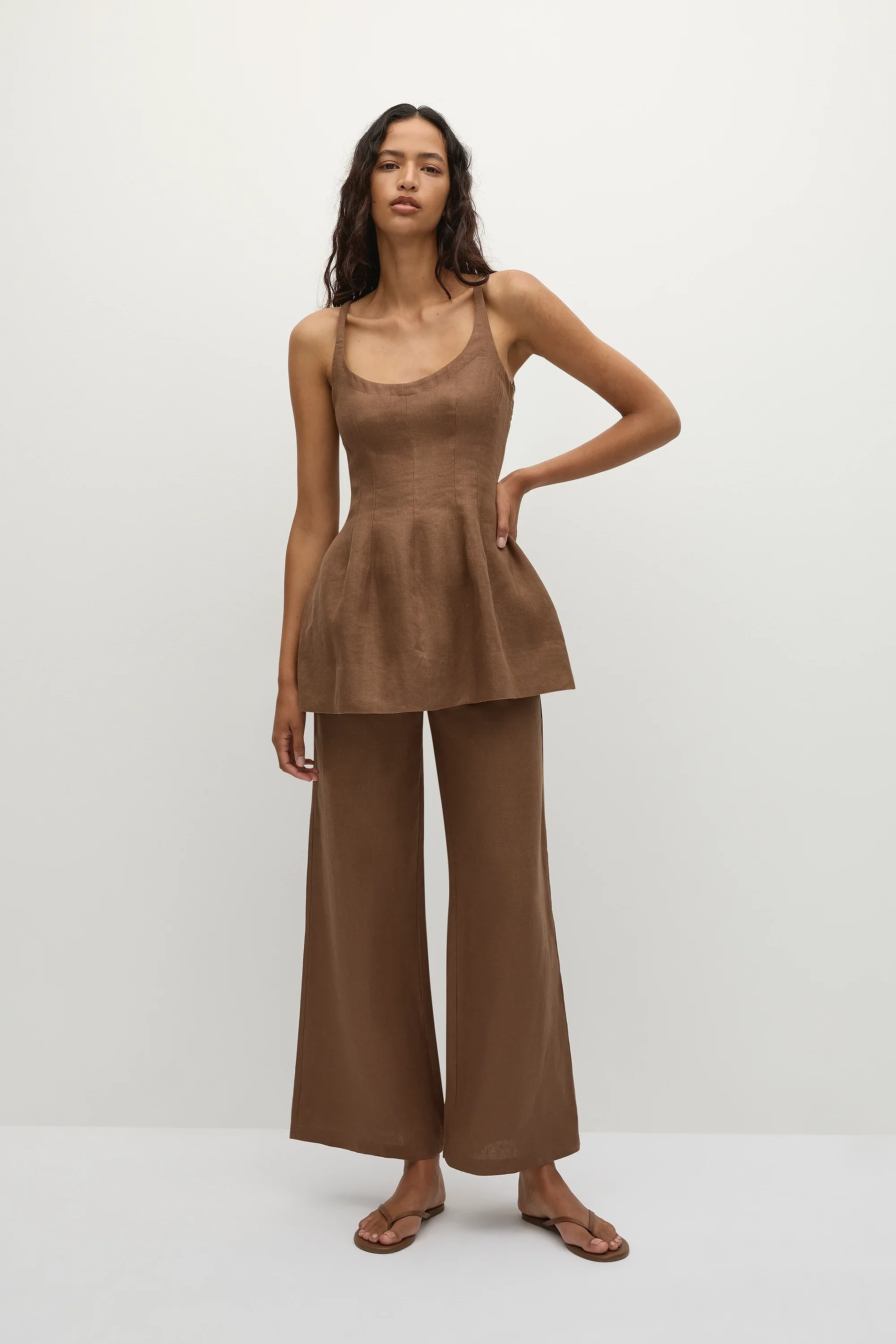 Faithfull - Syna Pant Clay - Final Sale